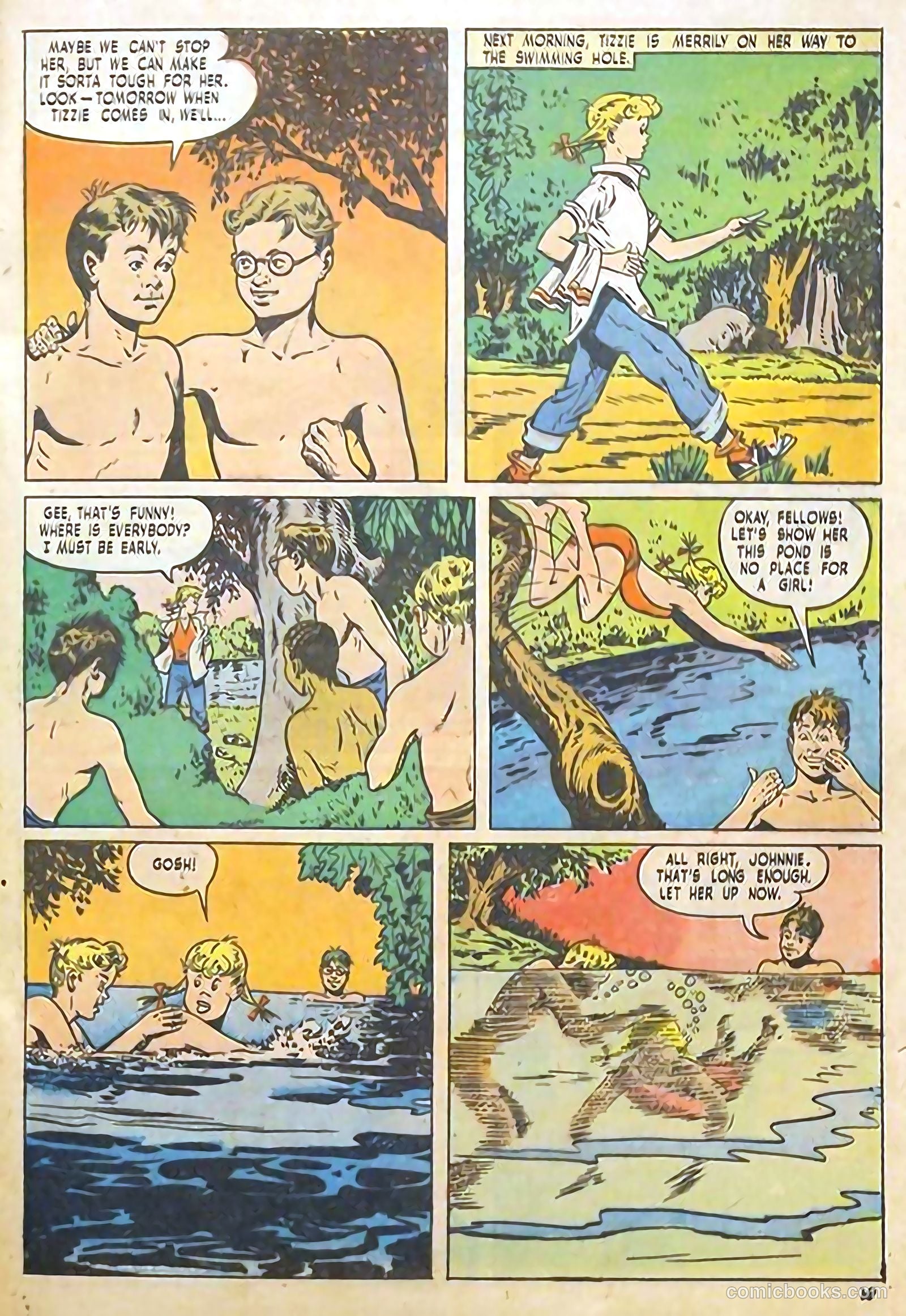 Polly Pigtails #18 (1947) — page 22 of 56
