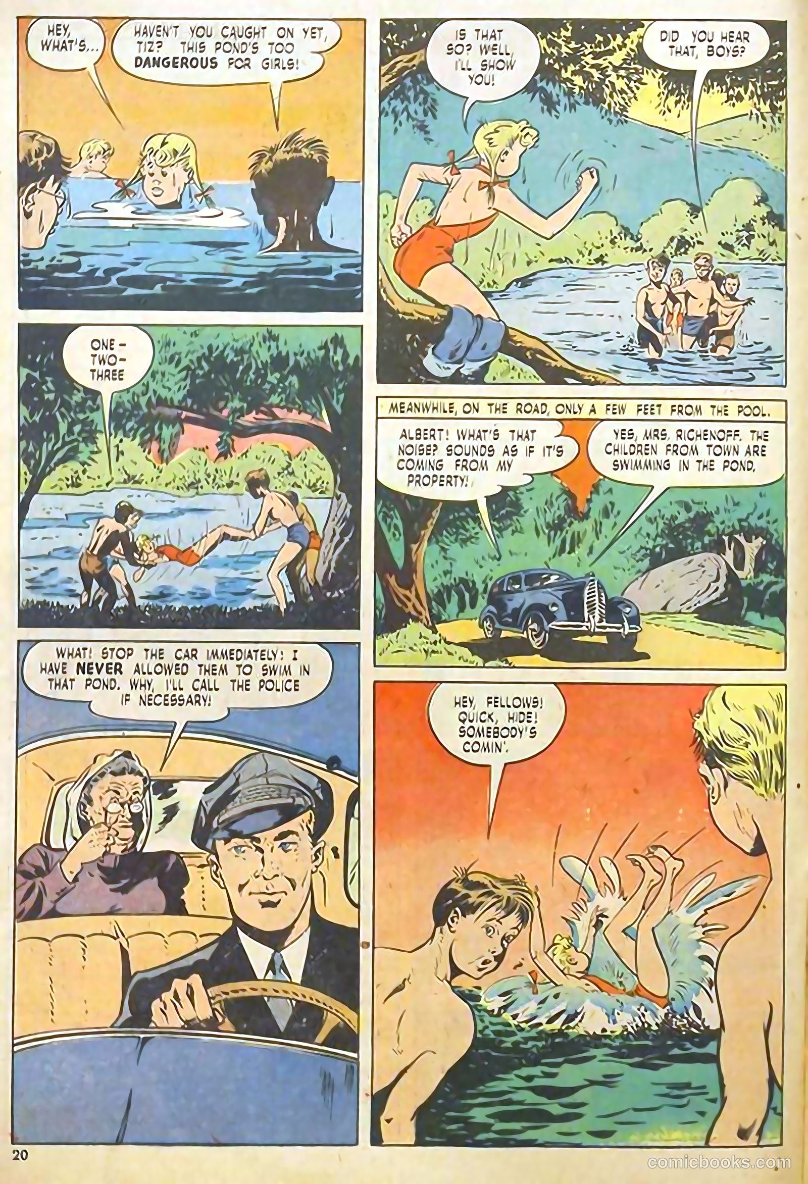 Polly Pigtails #18 (1947) — page 23 of 56