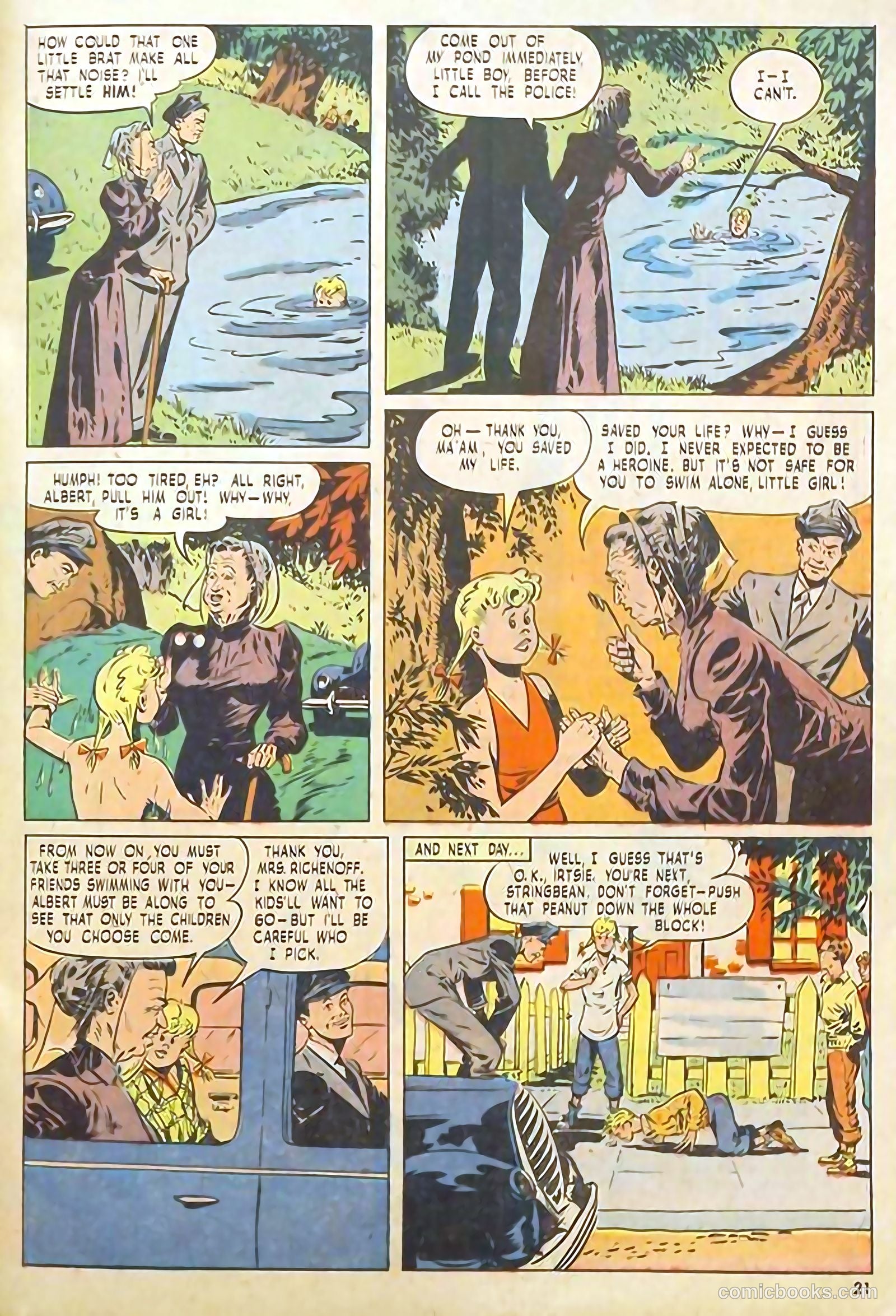 Polly Pigtails #18 (1947) — page 24 of 56