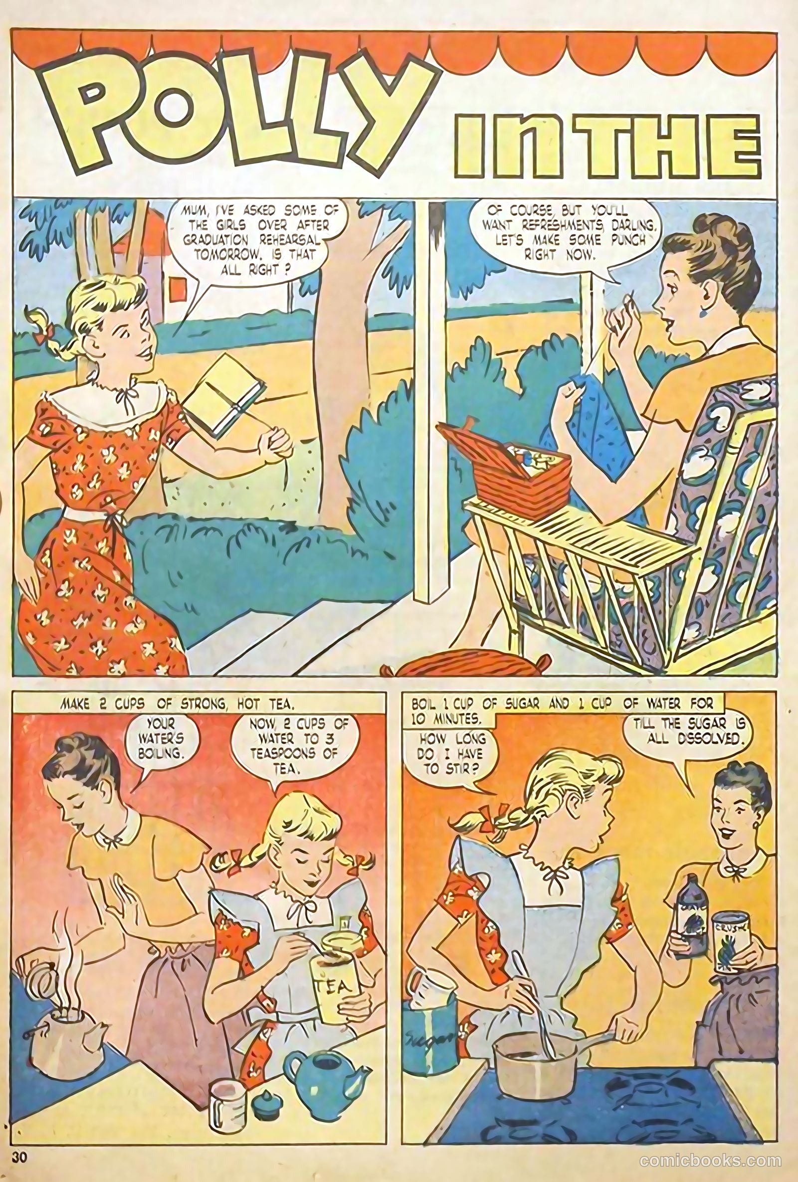 Polly Pigtails #18 (1947) — page 34 of 56