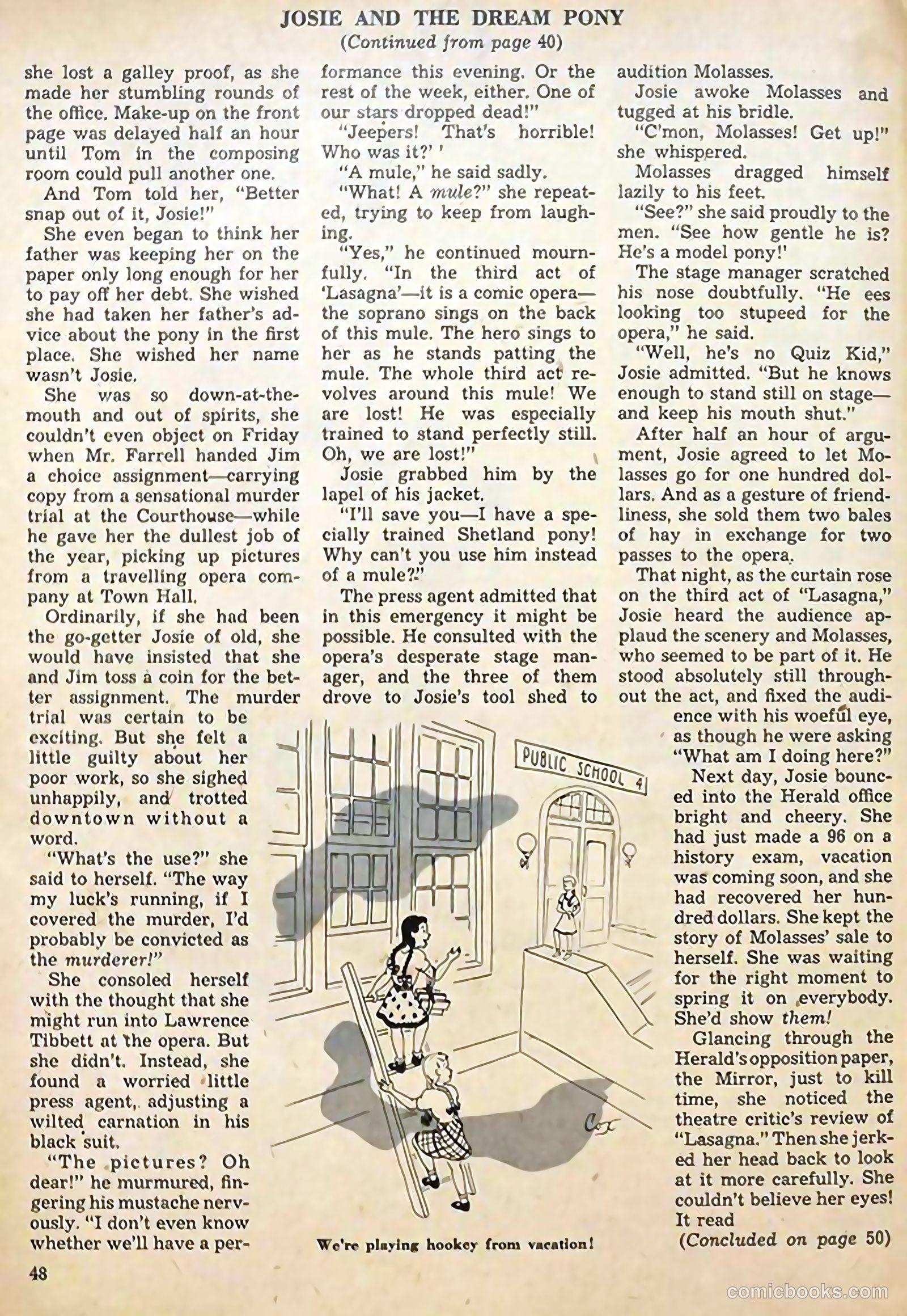 Polly Pigtails #18 (1947) — page 52 of 56