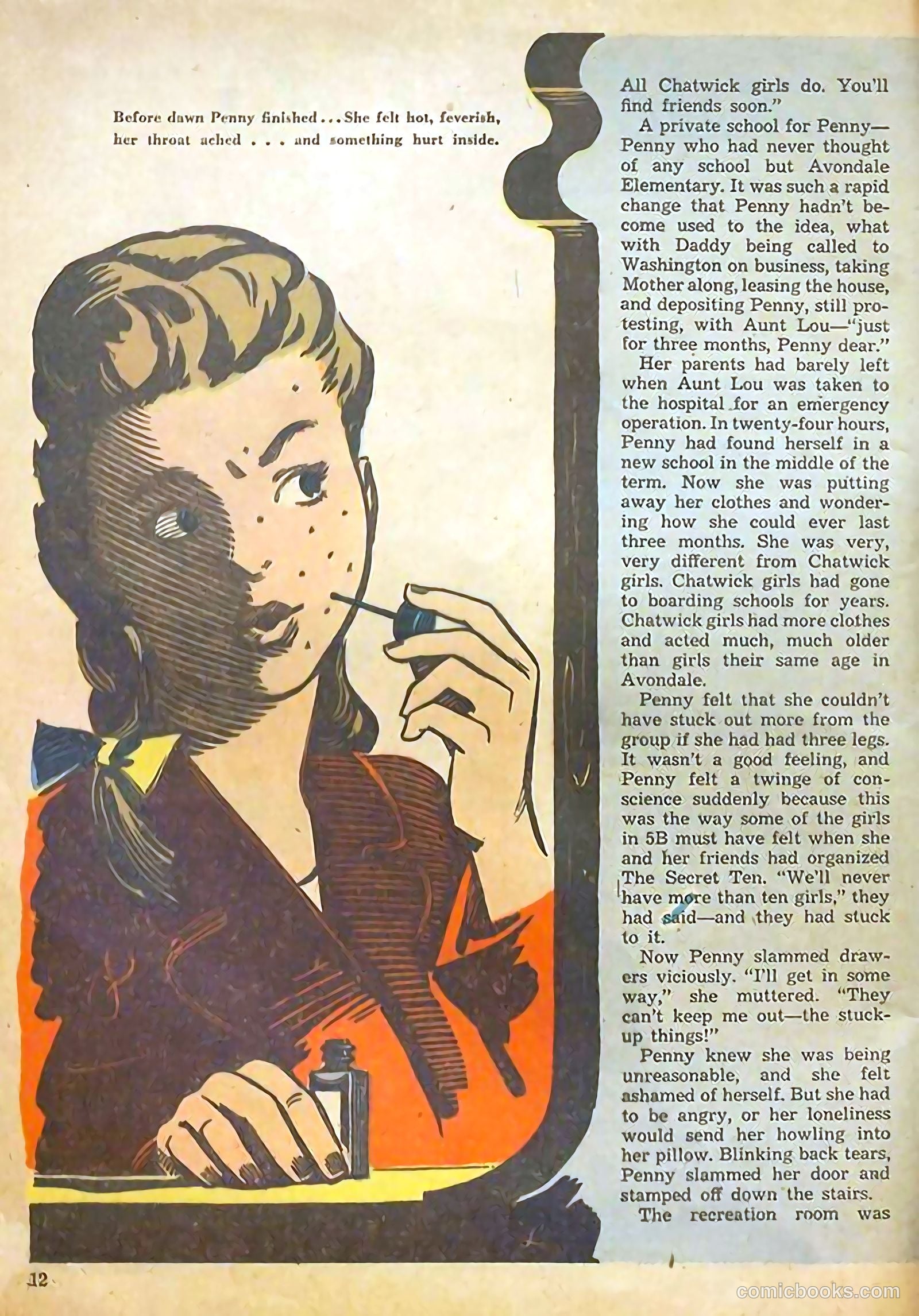 Polly Pigtails #19 (1947) — page 13 of 56