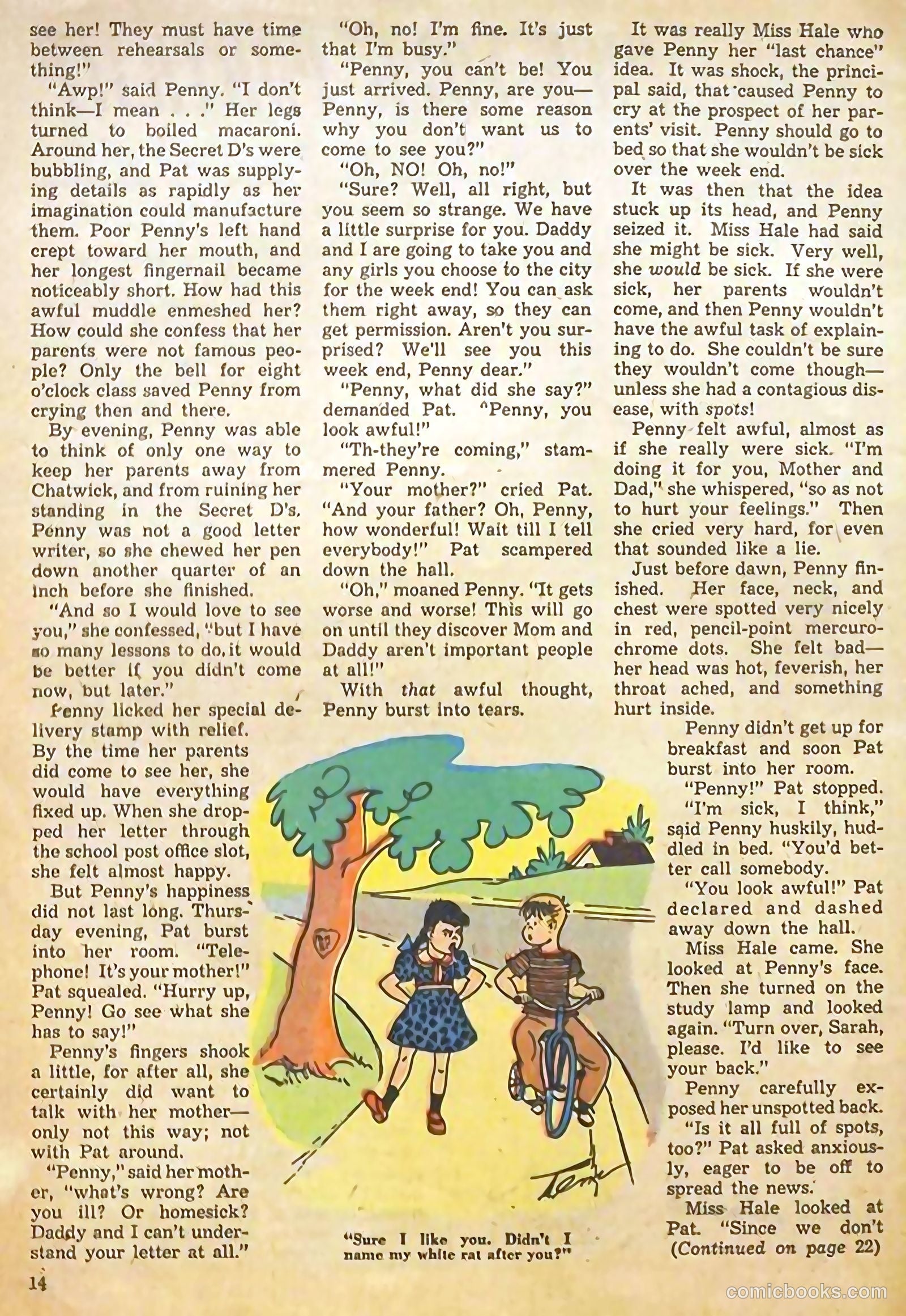 Polly Pigtails #19 (1947) — page 15 of 56