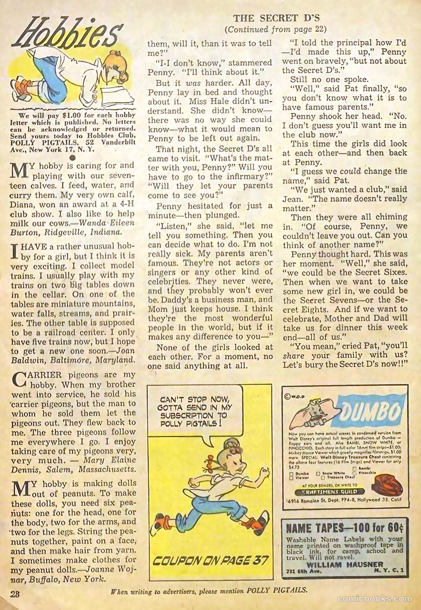 Polly Pigtails #19 (1947) — page 30 of 56