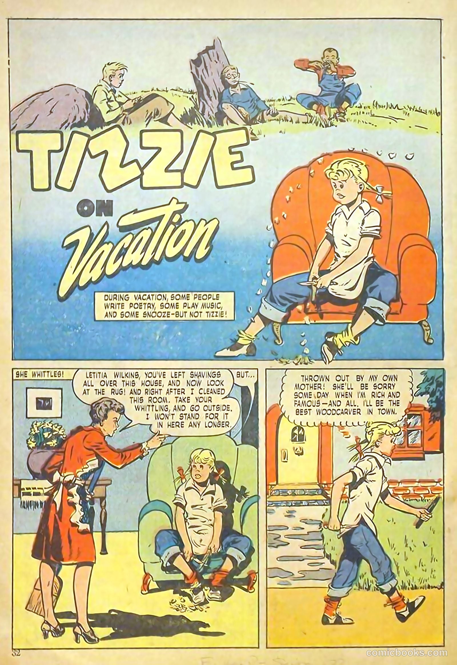 Polly Pigtails #19 (1947) — page 35 of 56
