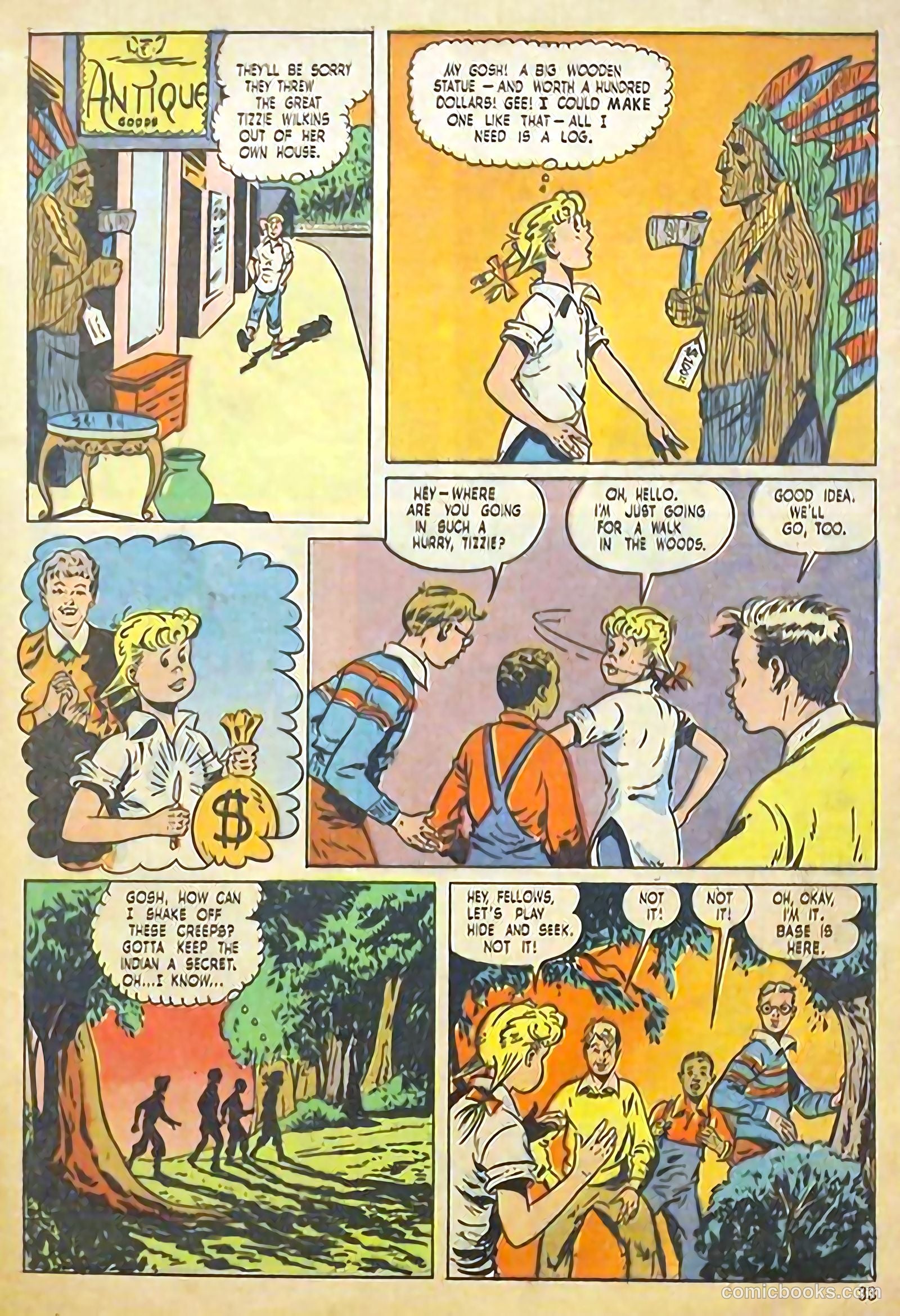 Polly Pigtails #19 (1947) — page 36 of 56