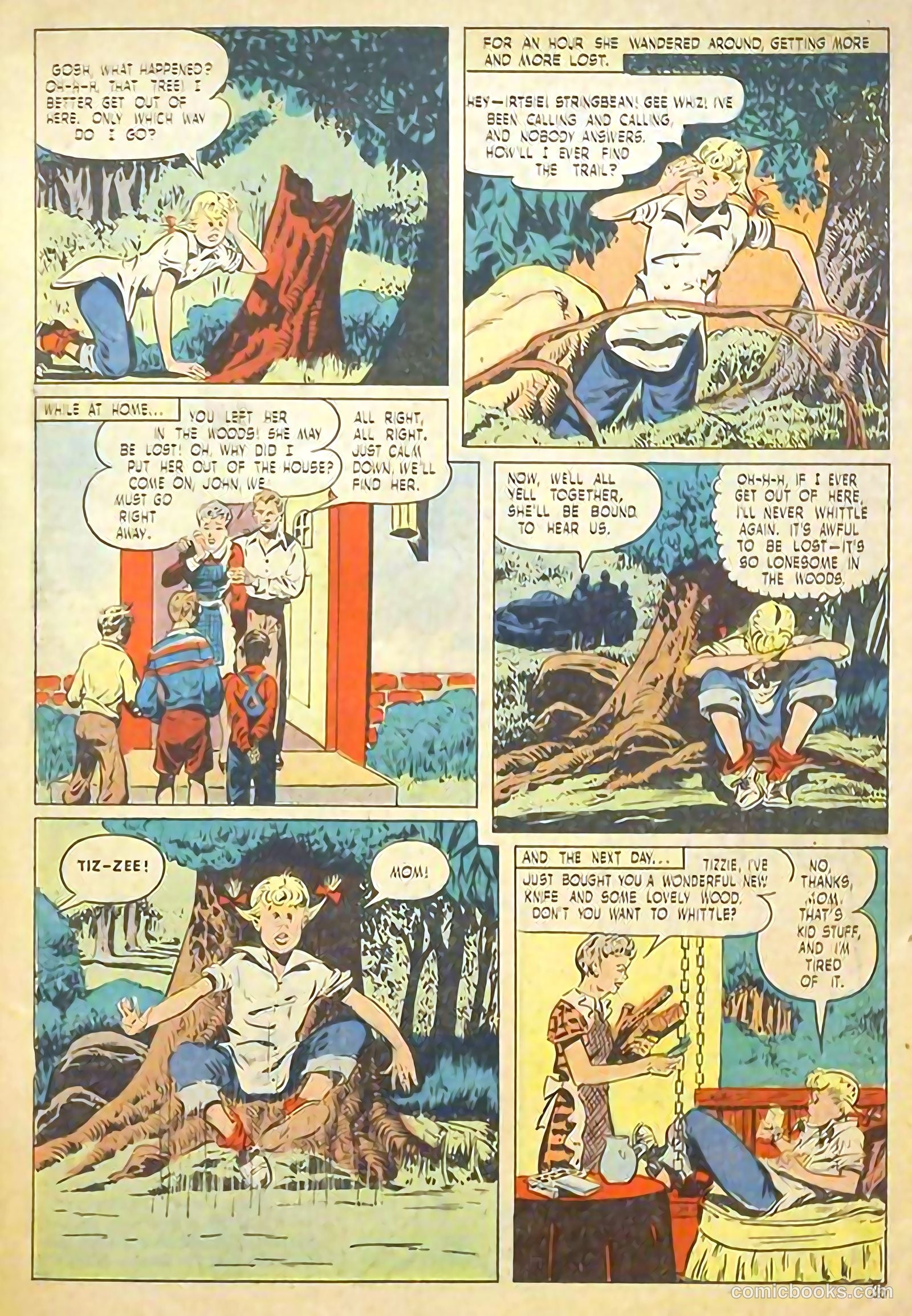Polly Pigtails #19 (1947) — page 38 of 56