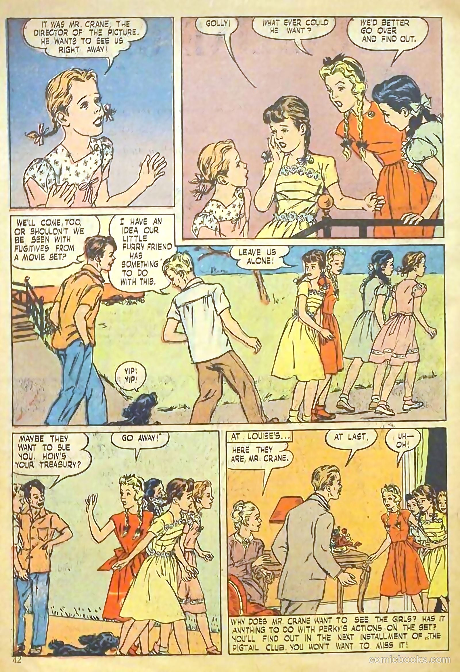 Polly Pigtails #19 (1947) — page 45 of 56