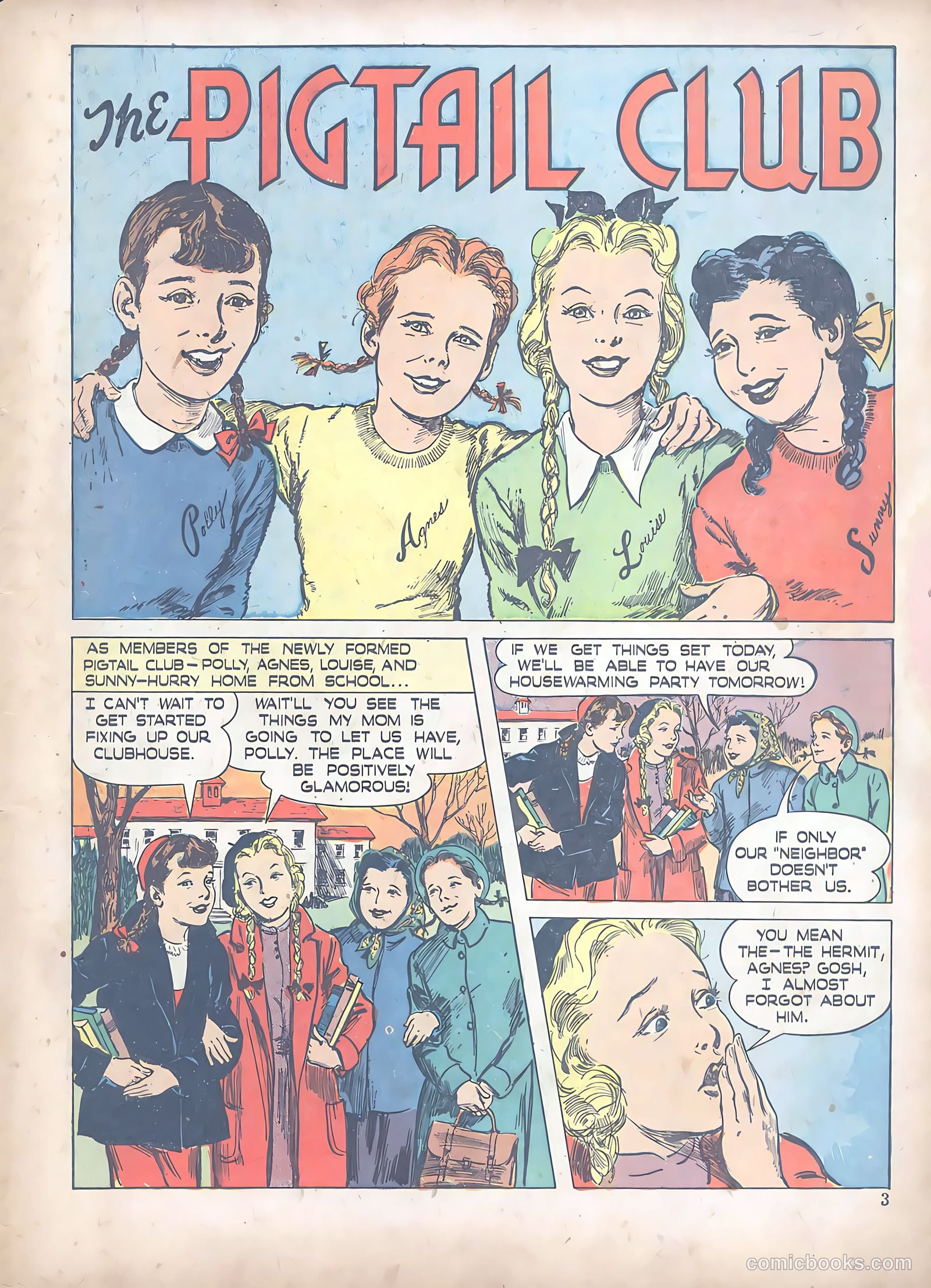 Polly Pigtails #2 (1946) — page 3 of 60