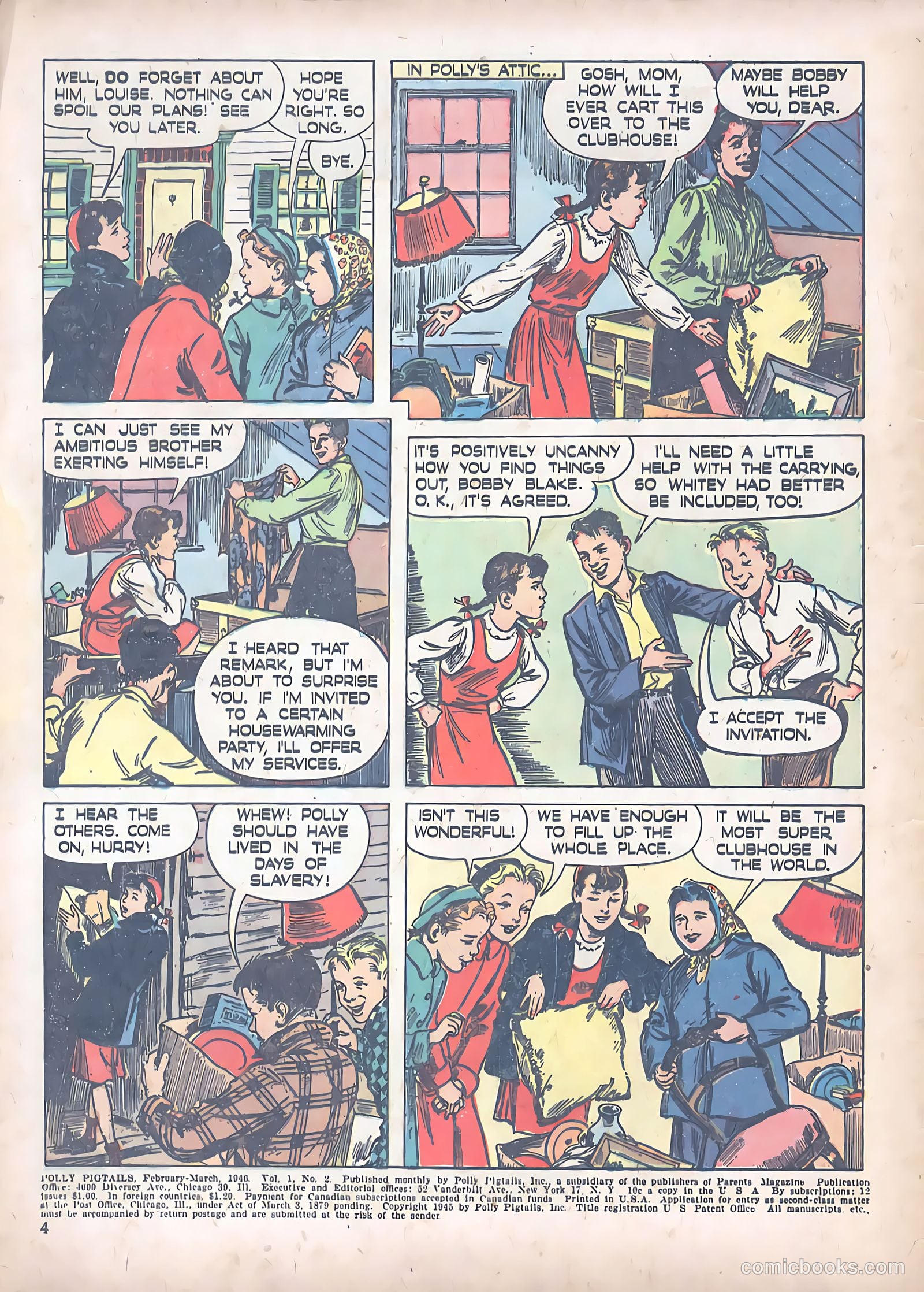 Polly Pigtails #2 (1946) — page 4 of 60