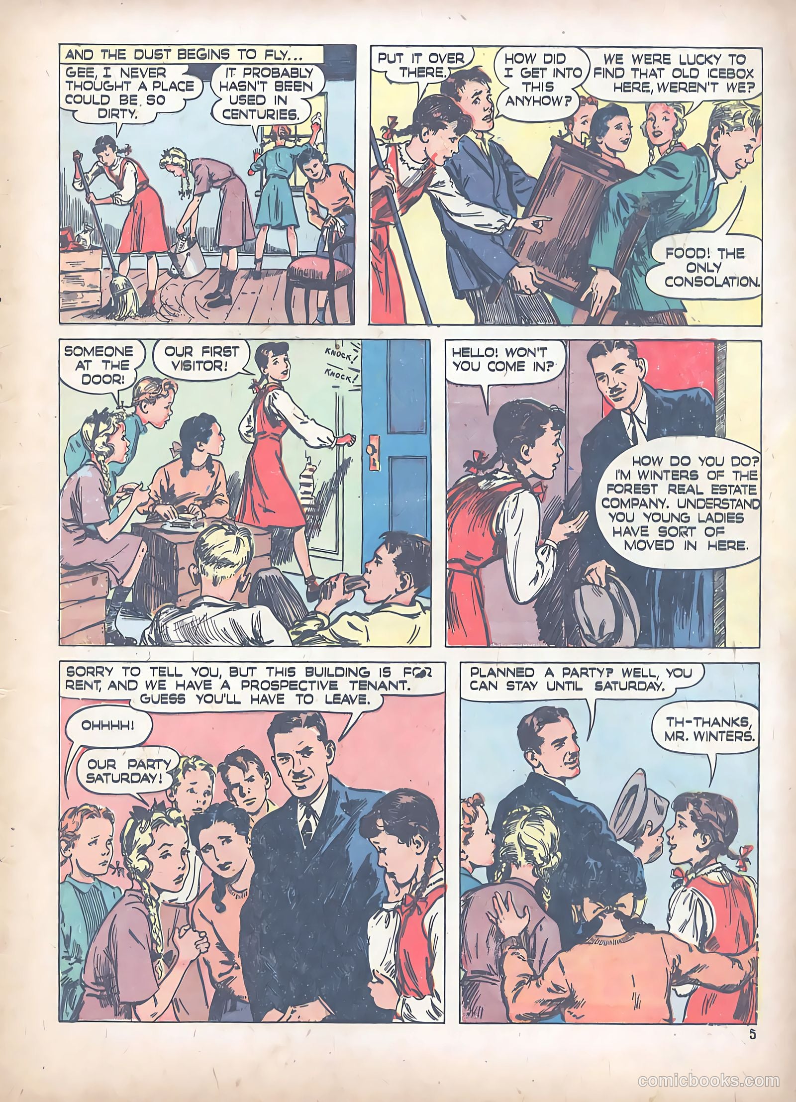 Polly Pigtails #2 (1946) — page 5 of 60