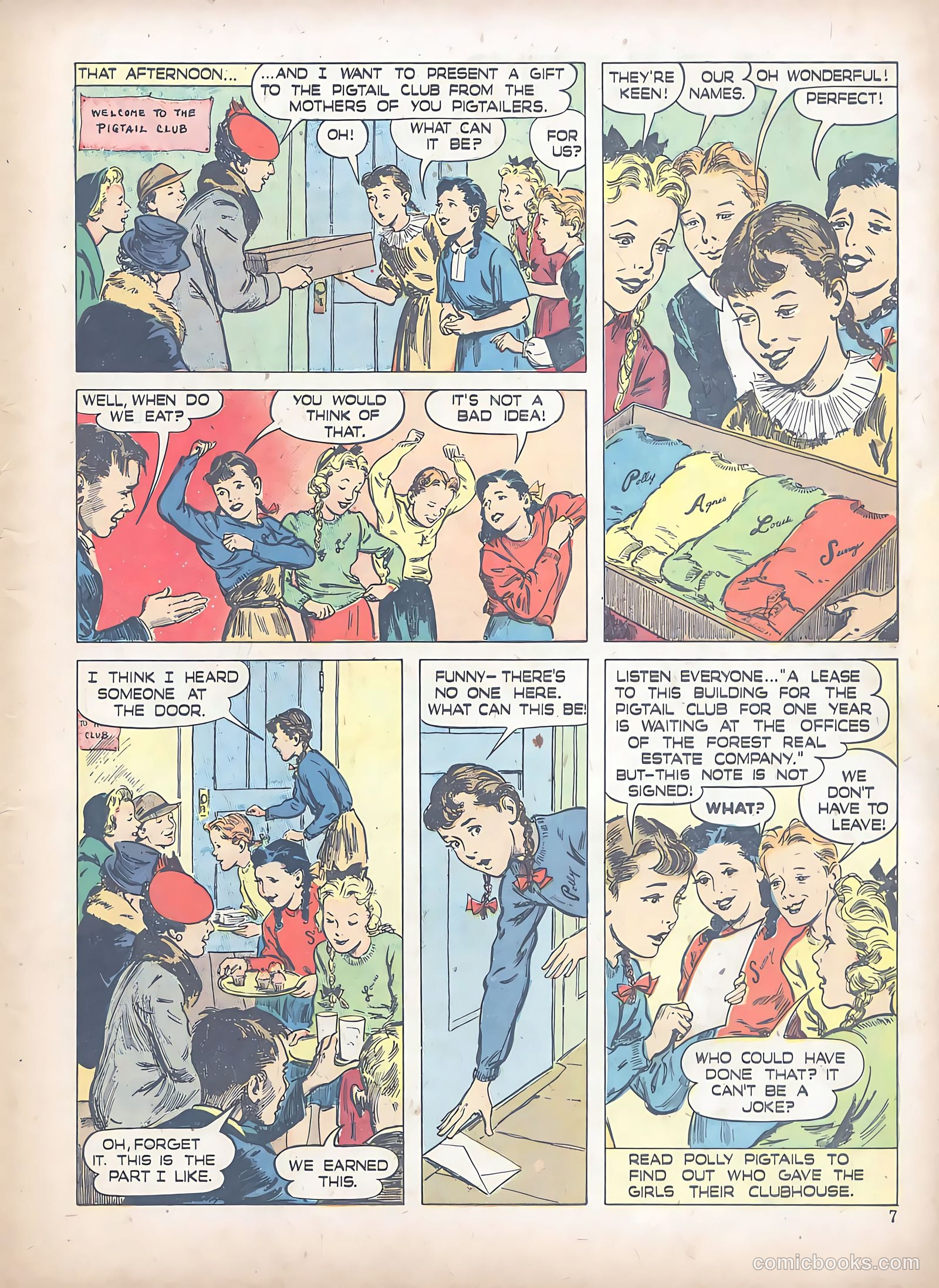 Polly Pigtails #2 (1946) — page 7 of 60