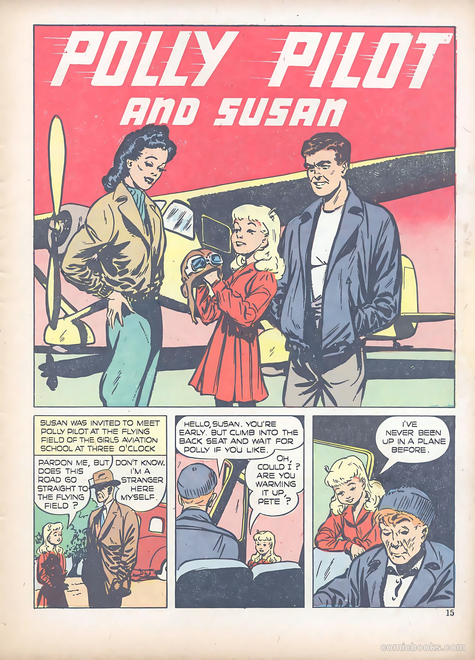 Polly Pigtails #2 (1946) — page 15 of 60