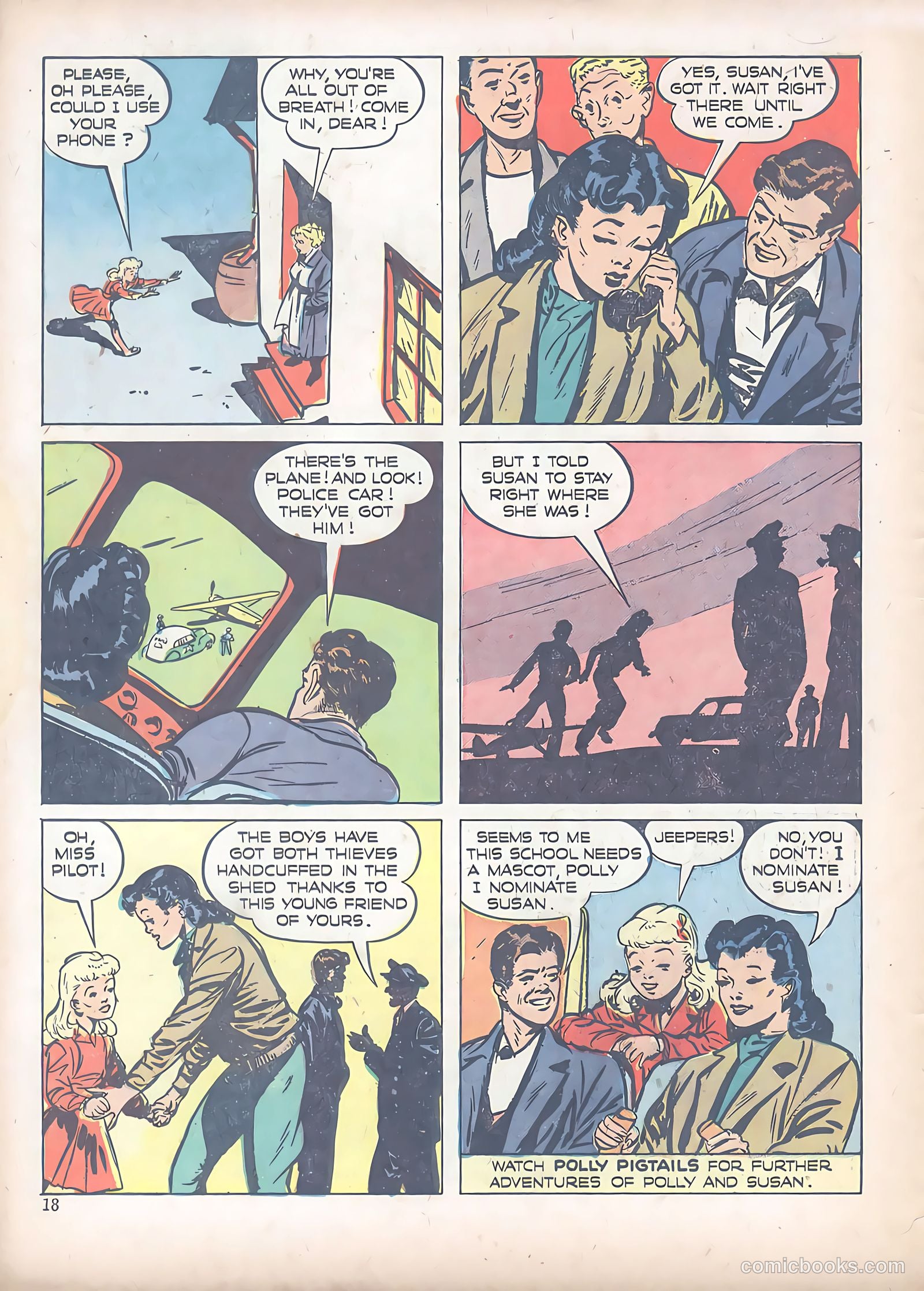 Polly Pigtails #2 (1946) — page 18 of 60