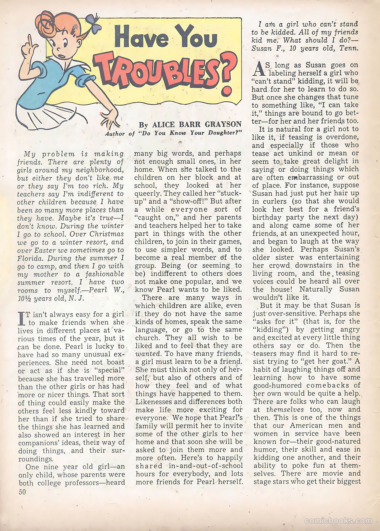 Polly Pigtails #2 (1946) — page 50 of 60