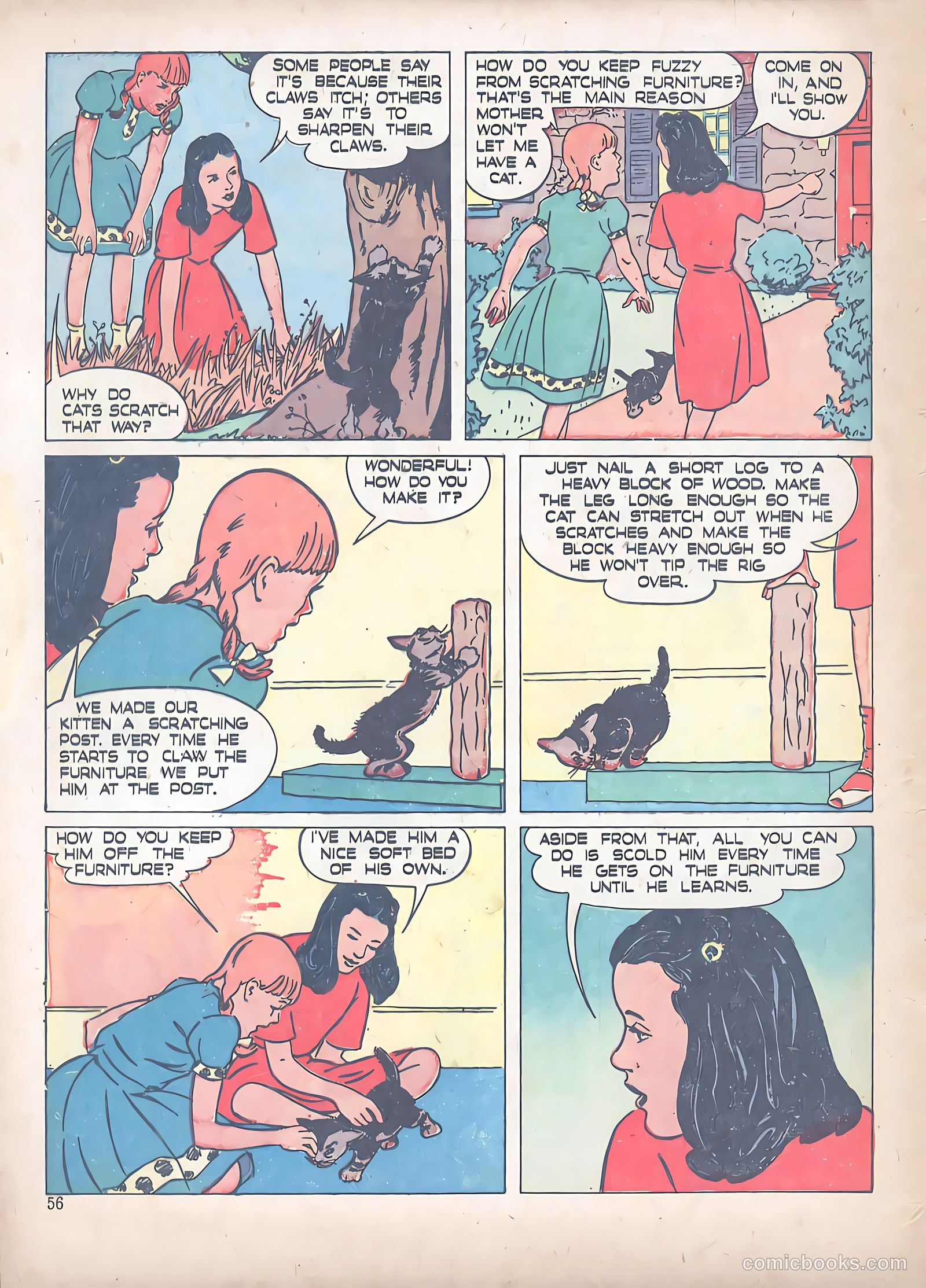 Polly Pigtails #2 (1946) — page 56 of 60