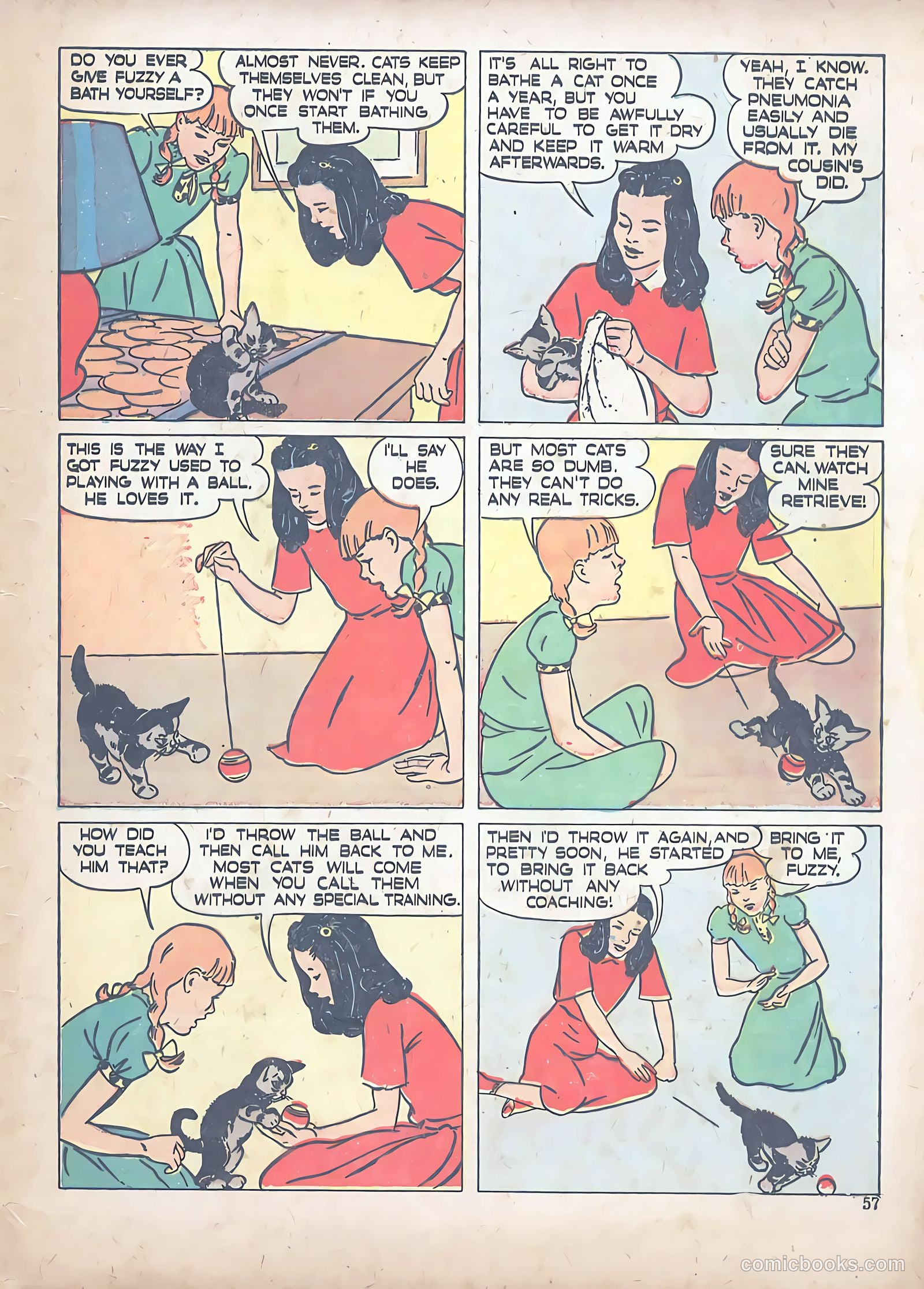 Polly Pigtails #2 (1946) — page 57 of 60