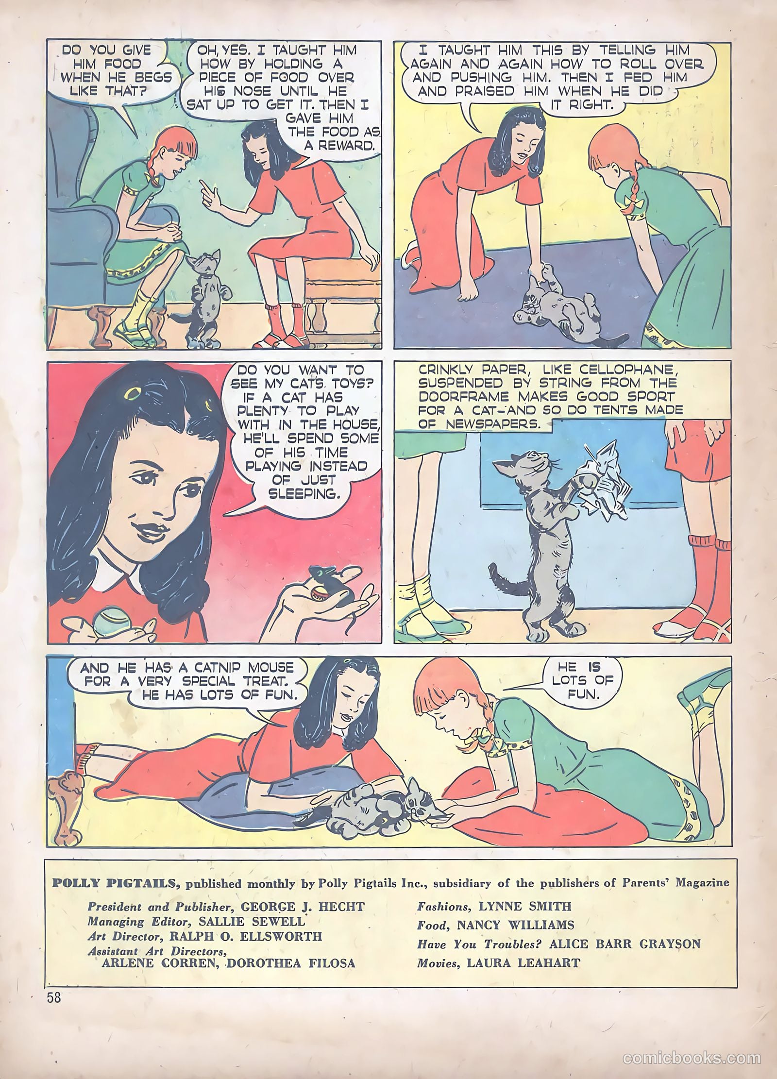 Polly Pigtails #2 (1946) — page 58 of 60