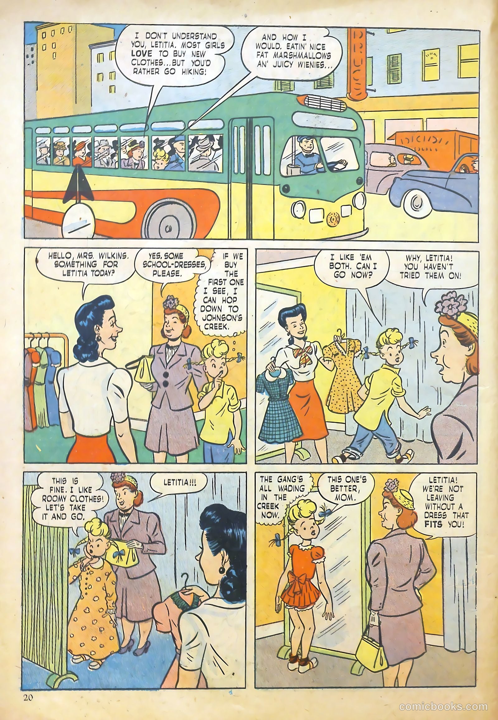 Polly Pigtails #20 (1947) — page 15 of 42