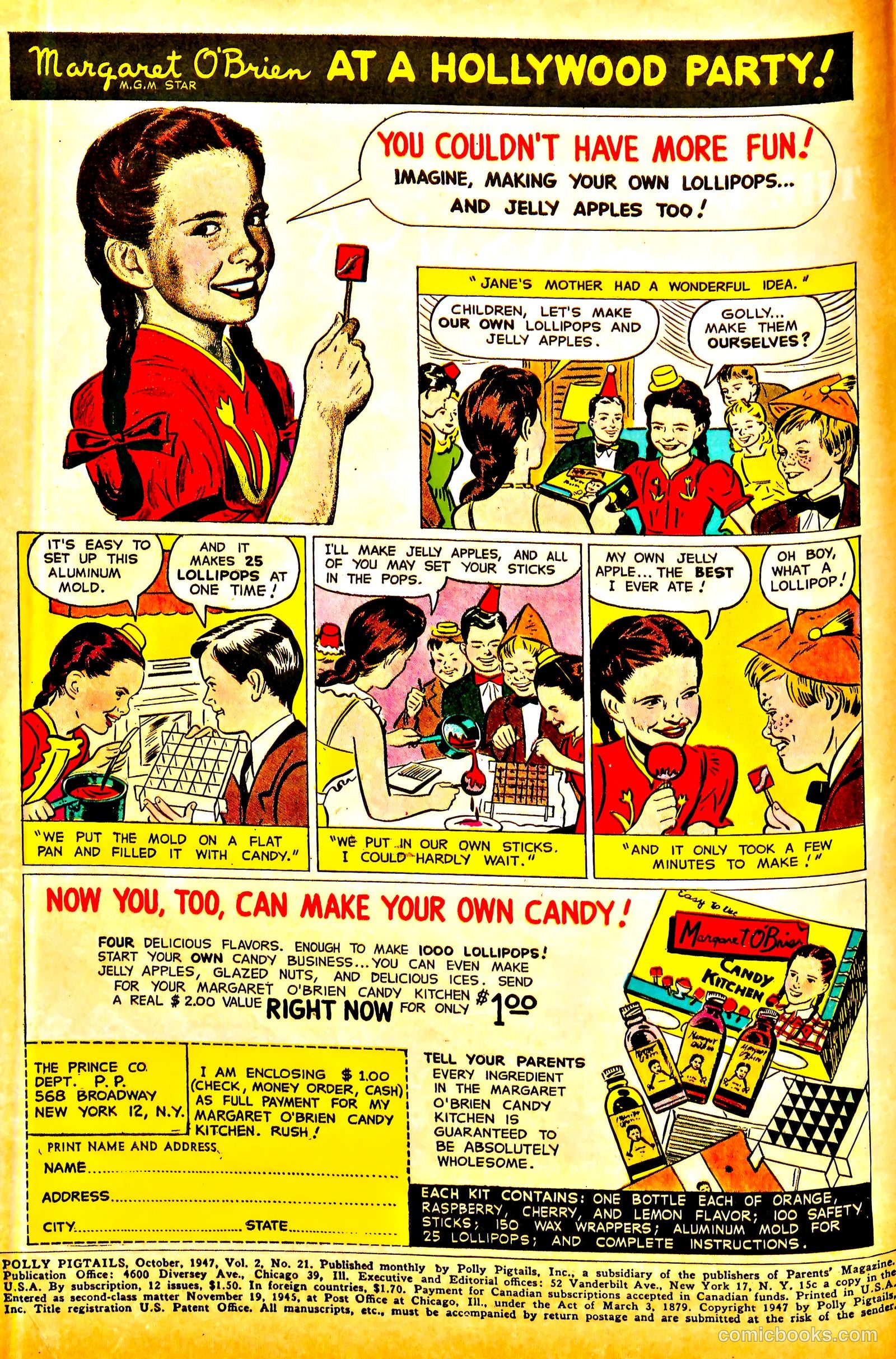 Polly Pigtails #21 (1947) — page 2 of 51