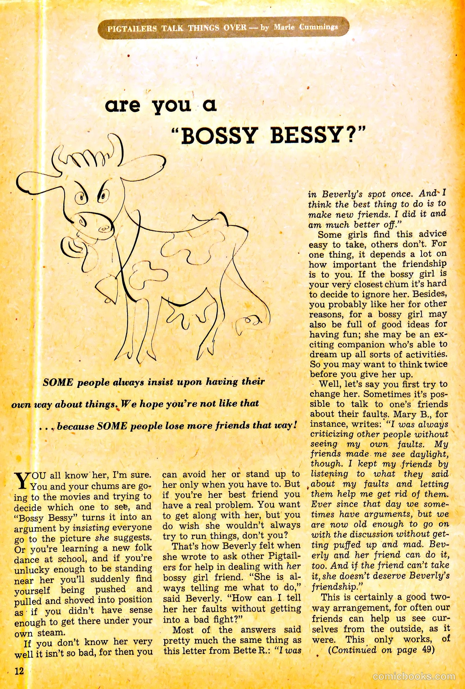 Polly Pigtails #21 (1947) — page 12 of 51
