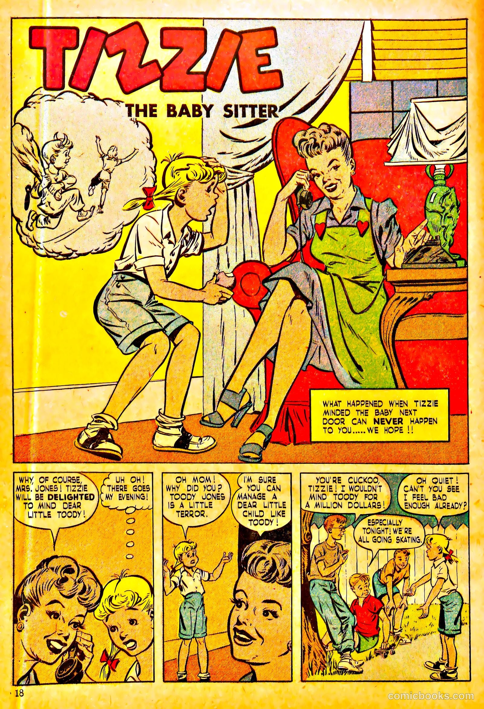 Polly Pigtails #21 (1947) — page 18 of 51