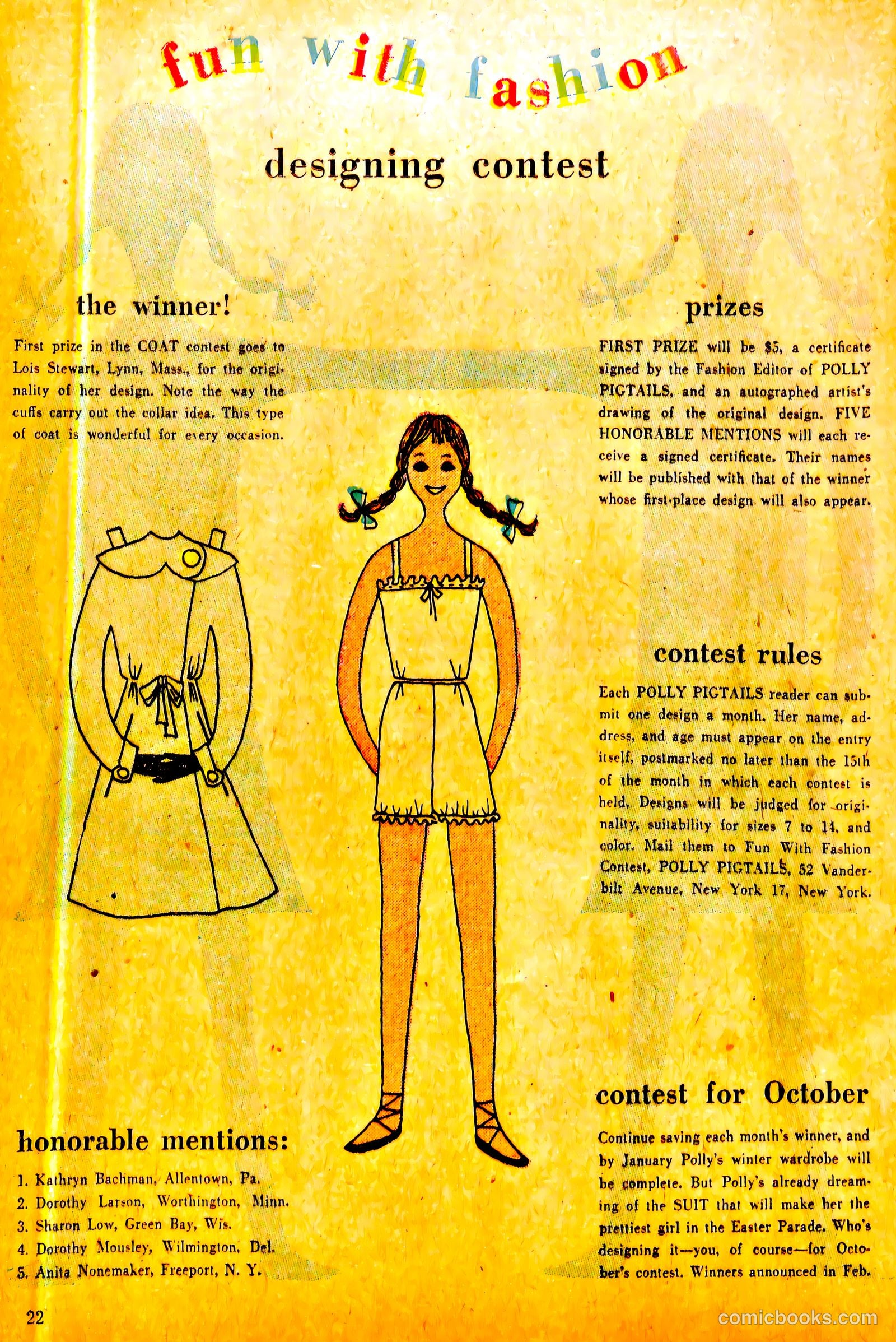Polly Pigtails #21 (1947) — page 22 of 51