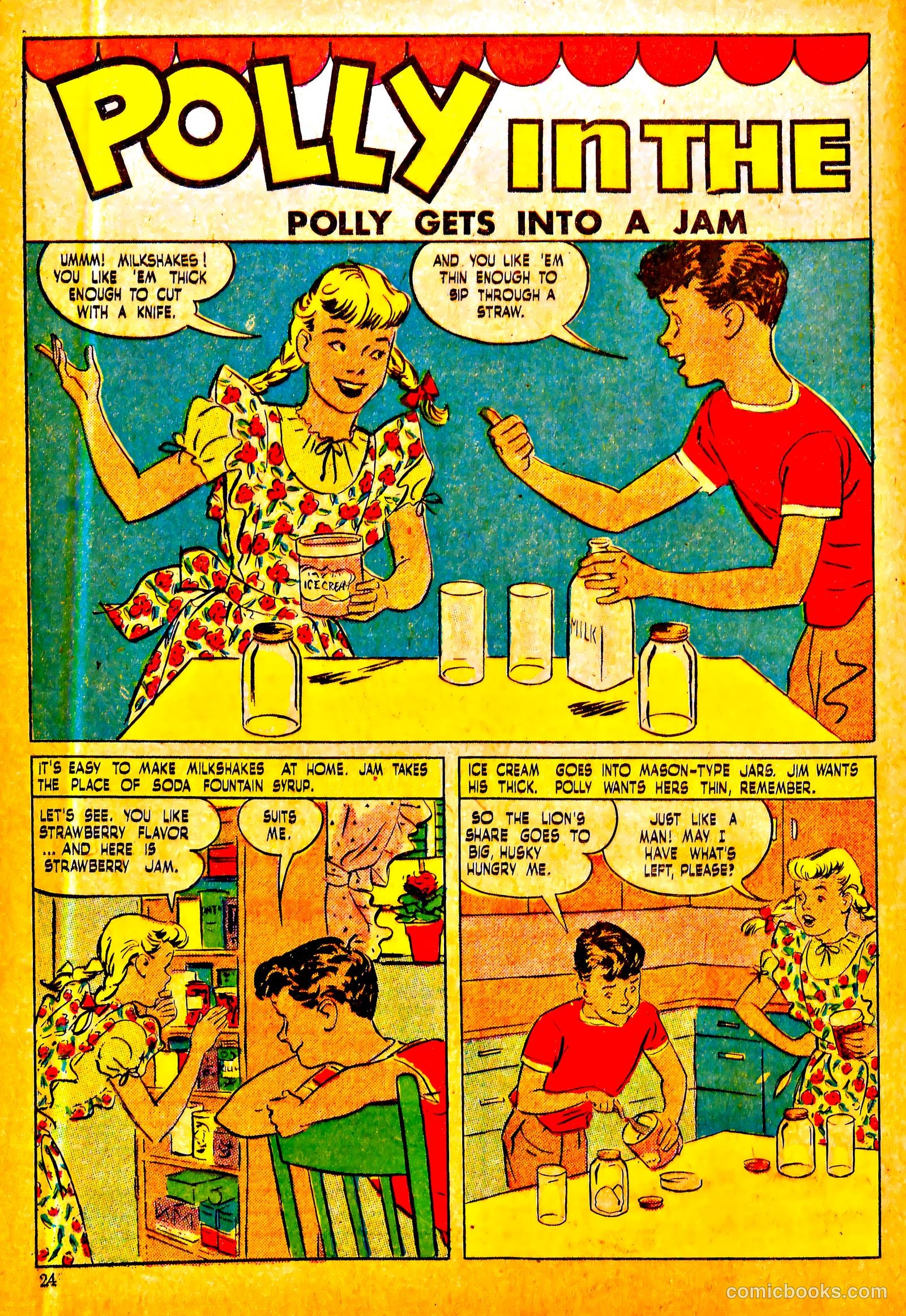 Polly Pigtails #21 (1947) — page 24 of 51