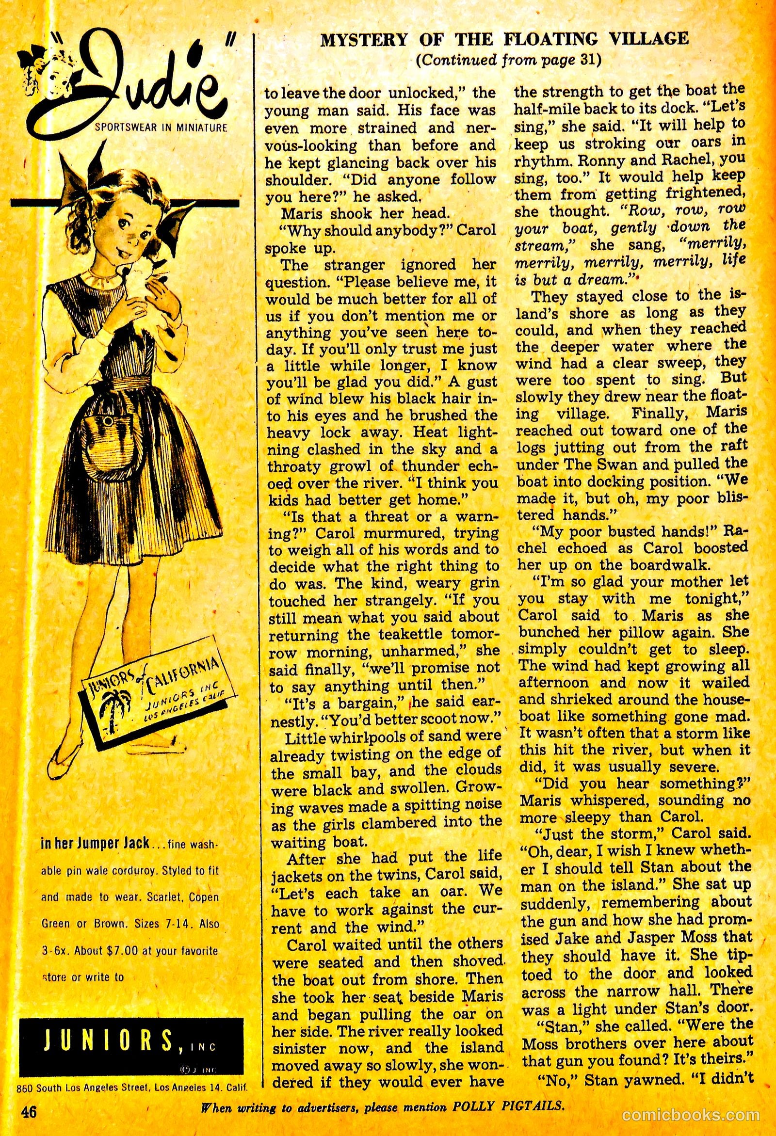 Polly Pigtails #21 (1947) — page 45 of 51