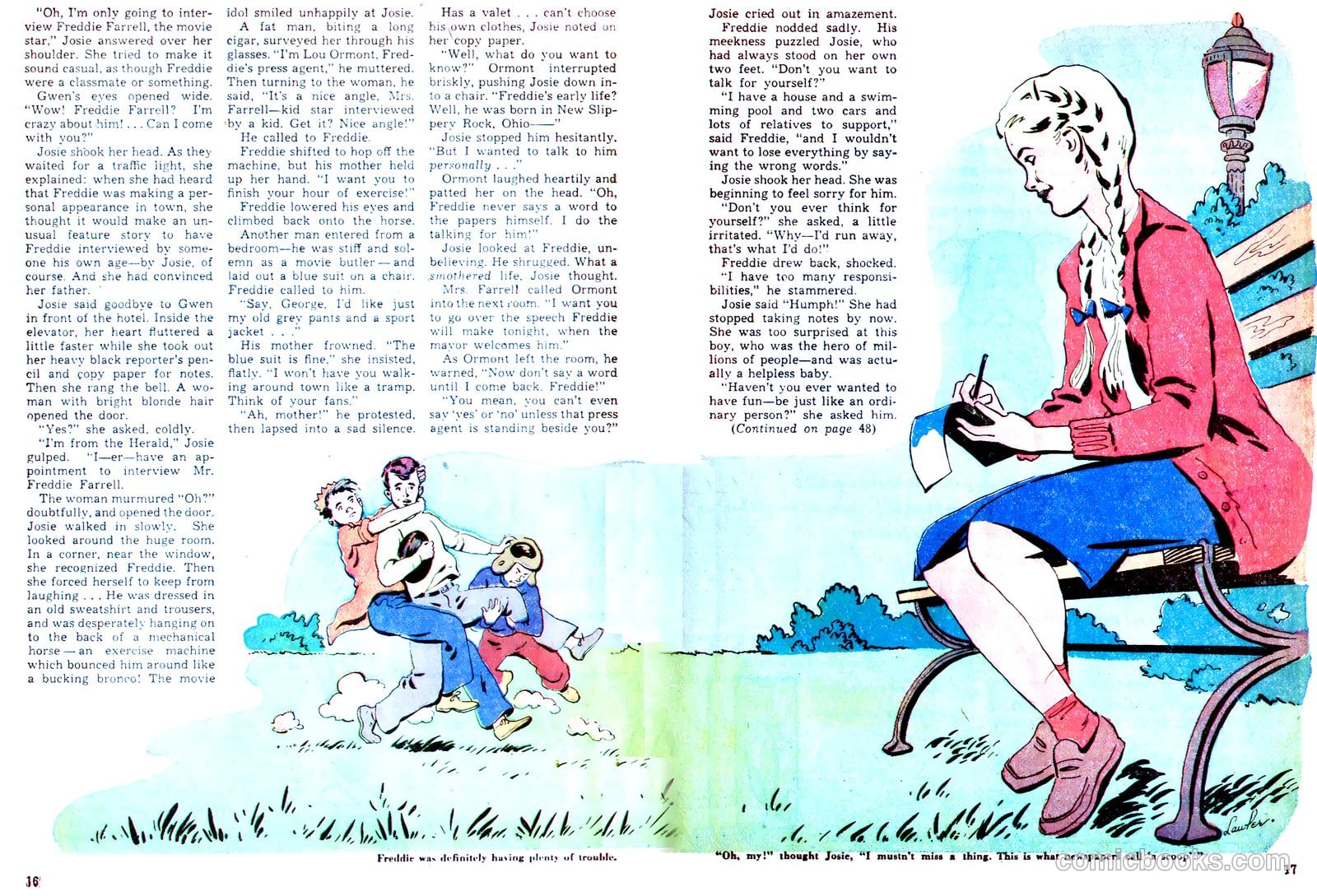 Polly Pigtails #22 (1947) — page 14 of 46
