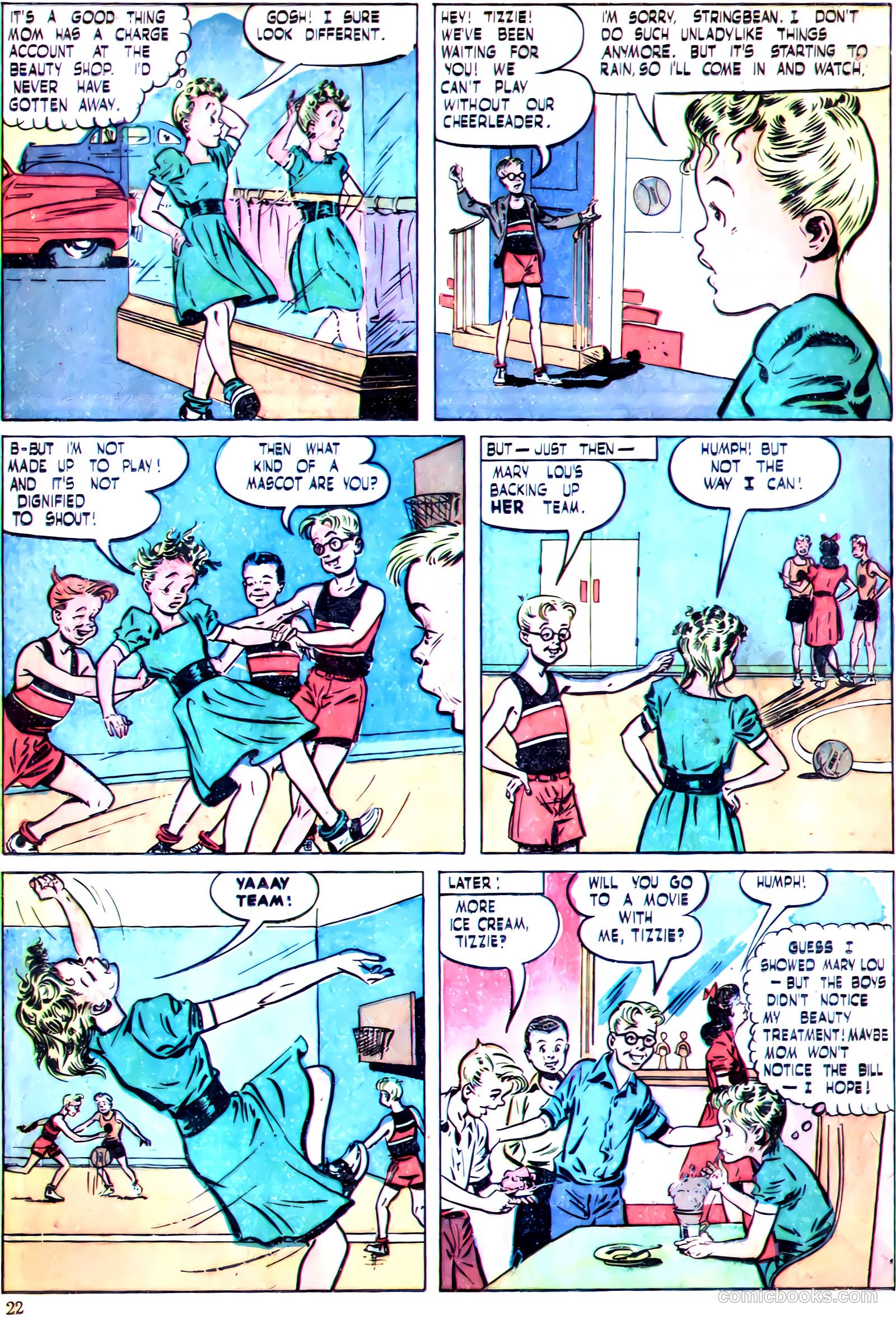 Polly Pigtails #22 (1947) — page 19 of 46