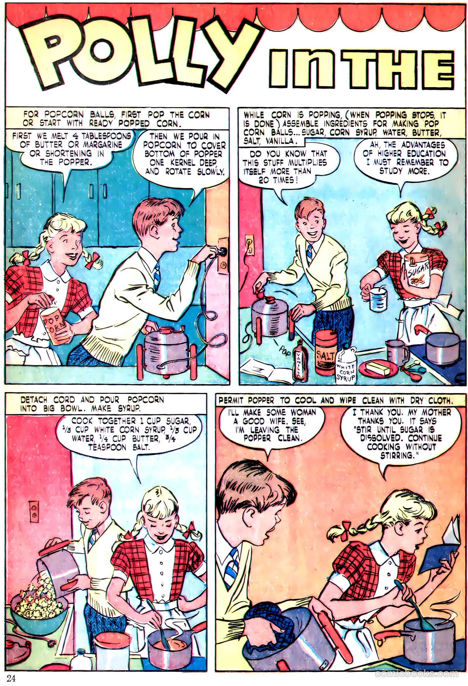 Polly Pigtails #22 (1947) — page 21 of 46
