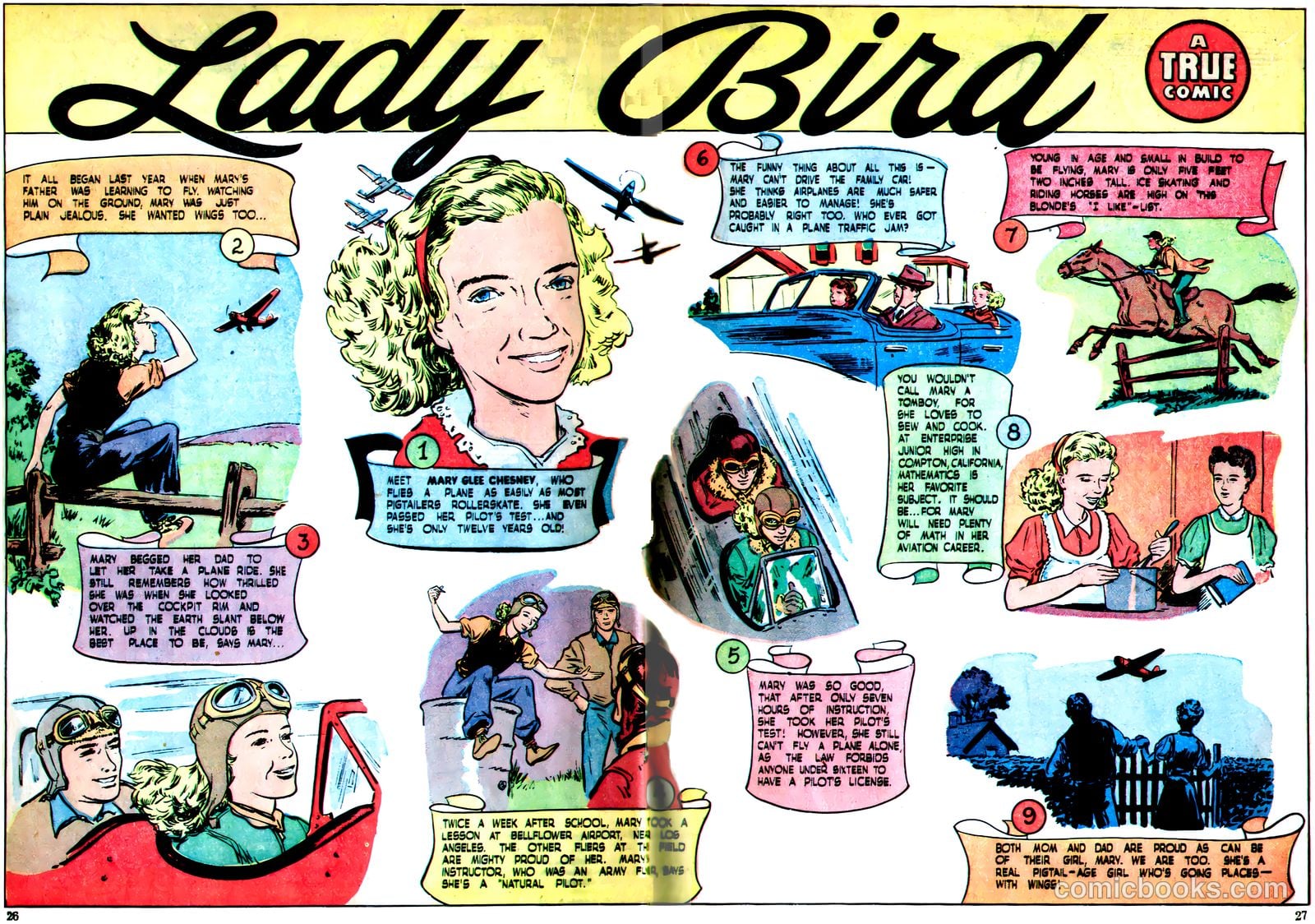 Polly Pigtails #22 (1947) — page 23 of 46