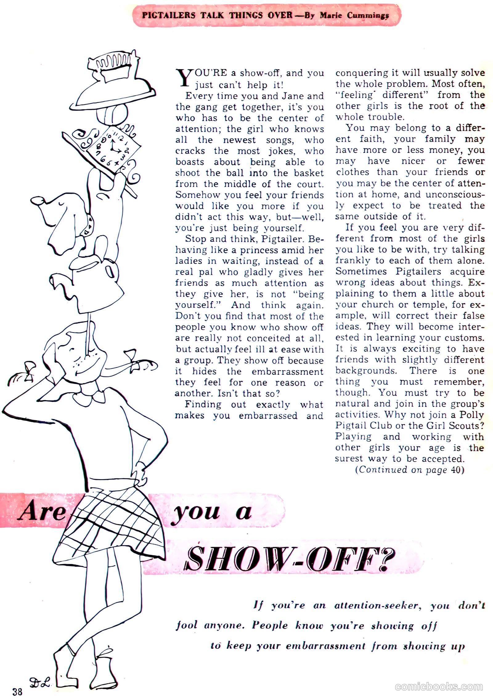 Polly Pigtails #22 (1947) — page 33 of 46