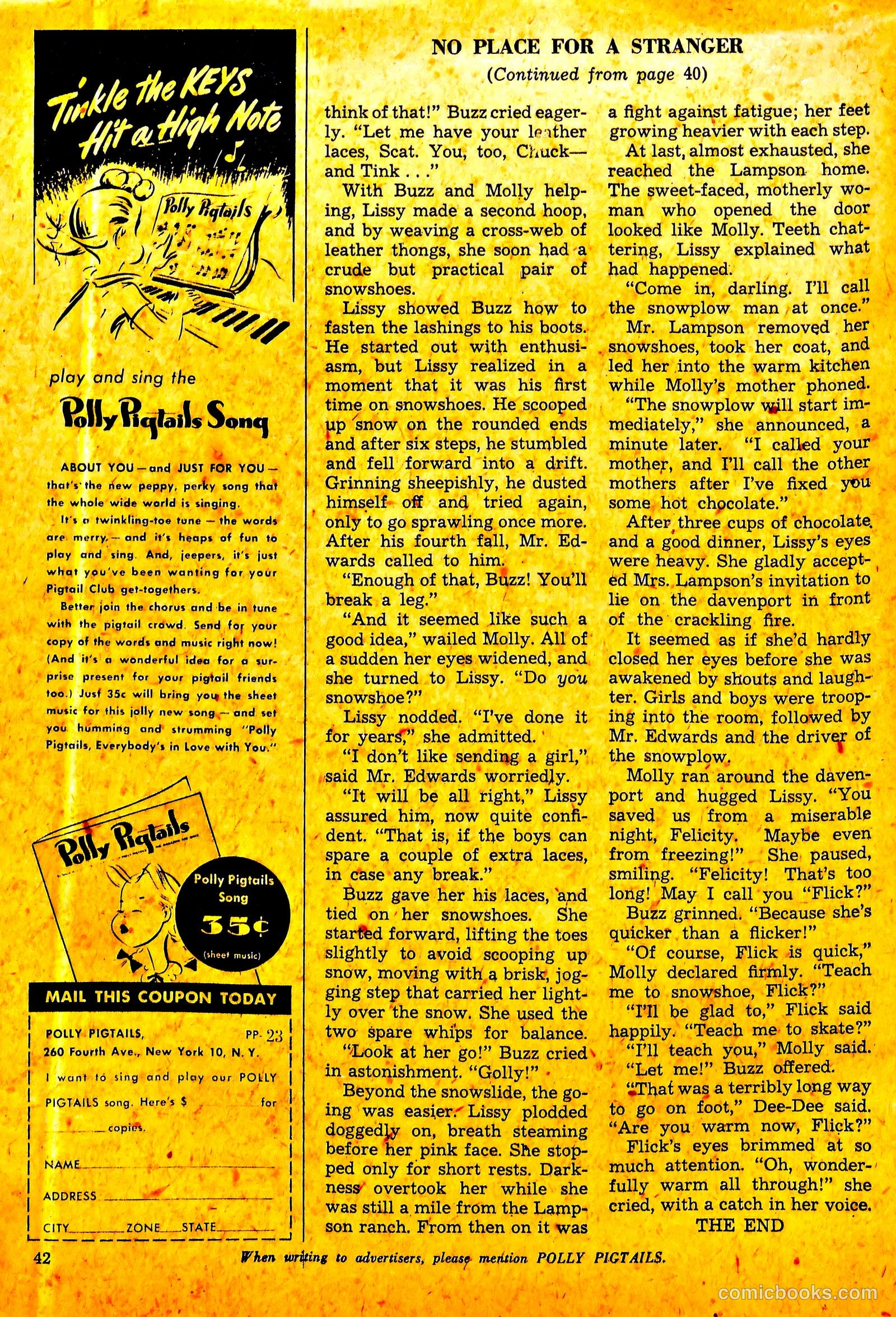 Polly Pigtails #23 (1947) — page 41 of 52