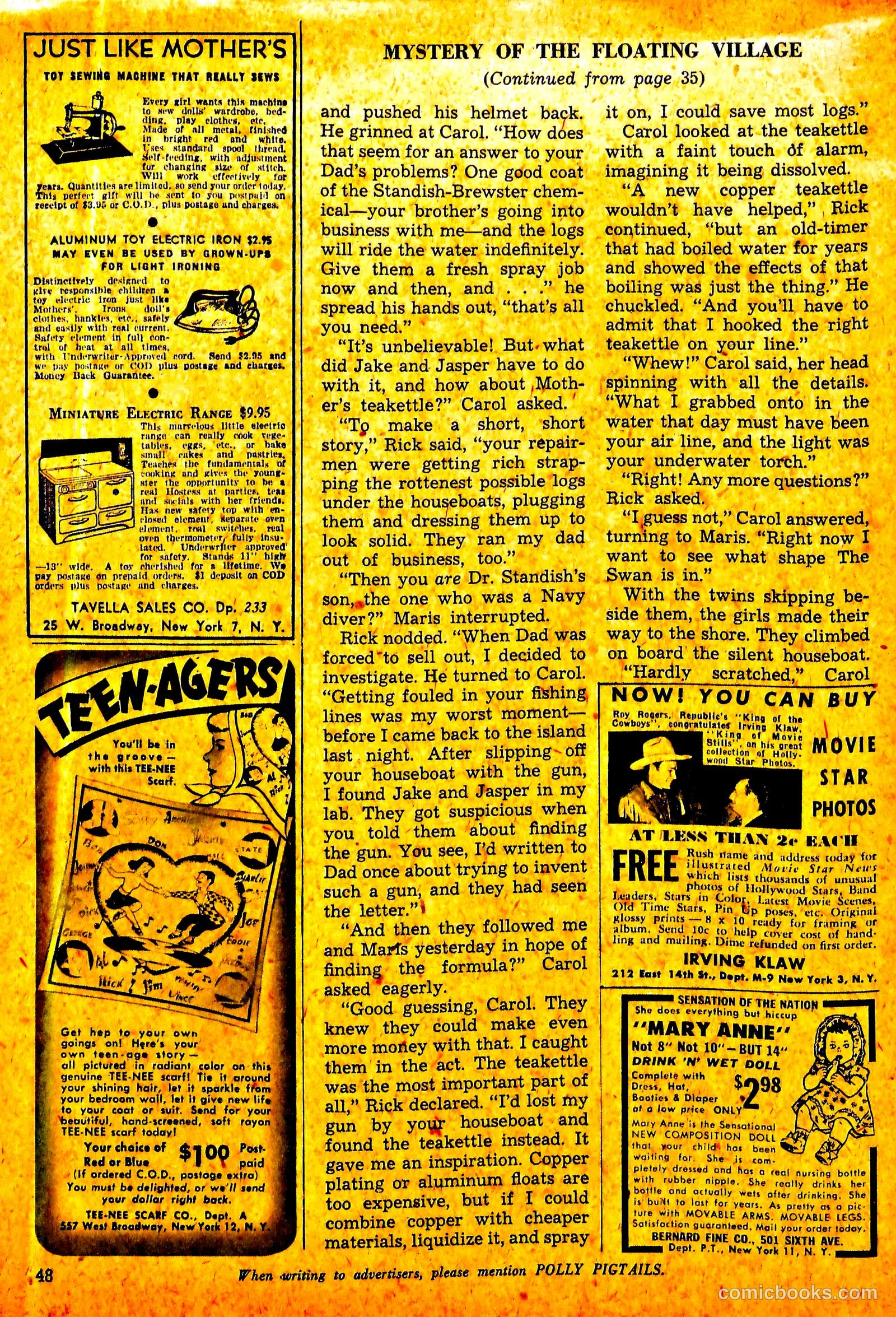 Polly Pigtails #23 (1947) — page 47 of 52