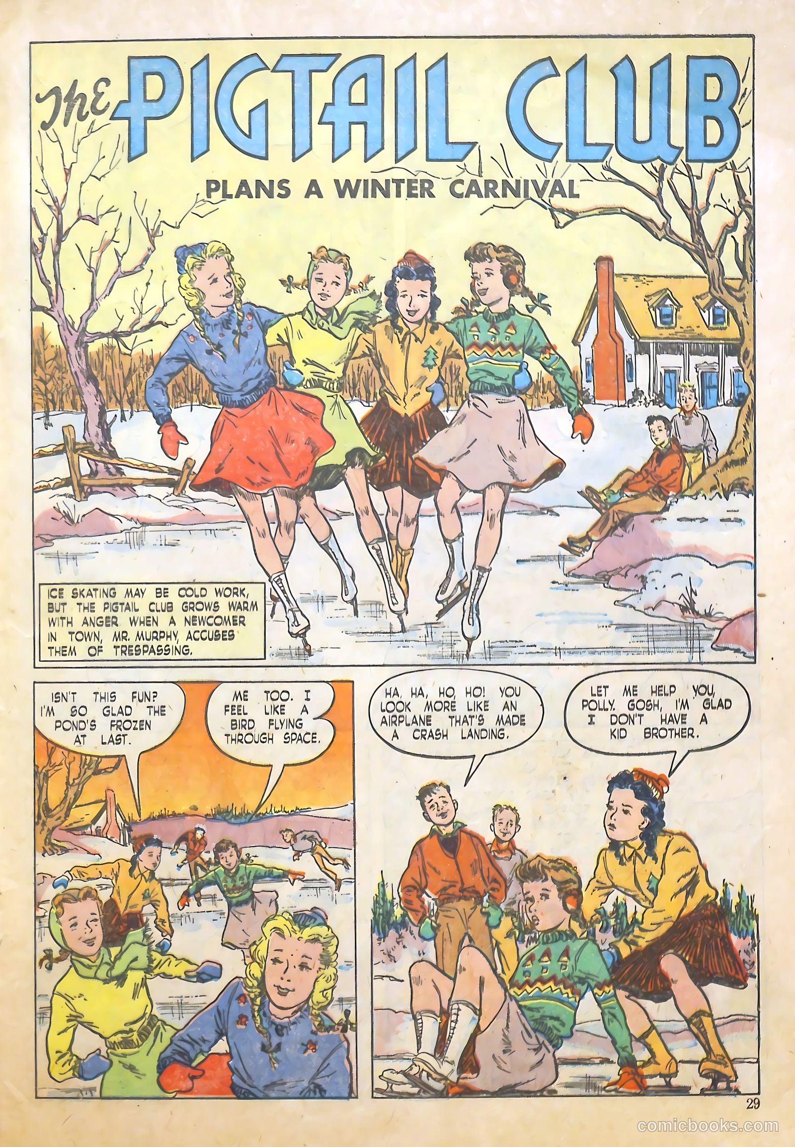 Polly Pigtails #24 (1948) — page 23 of 43