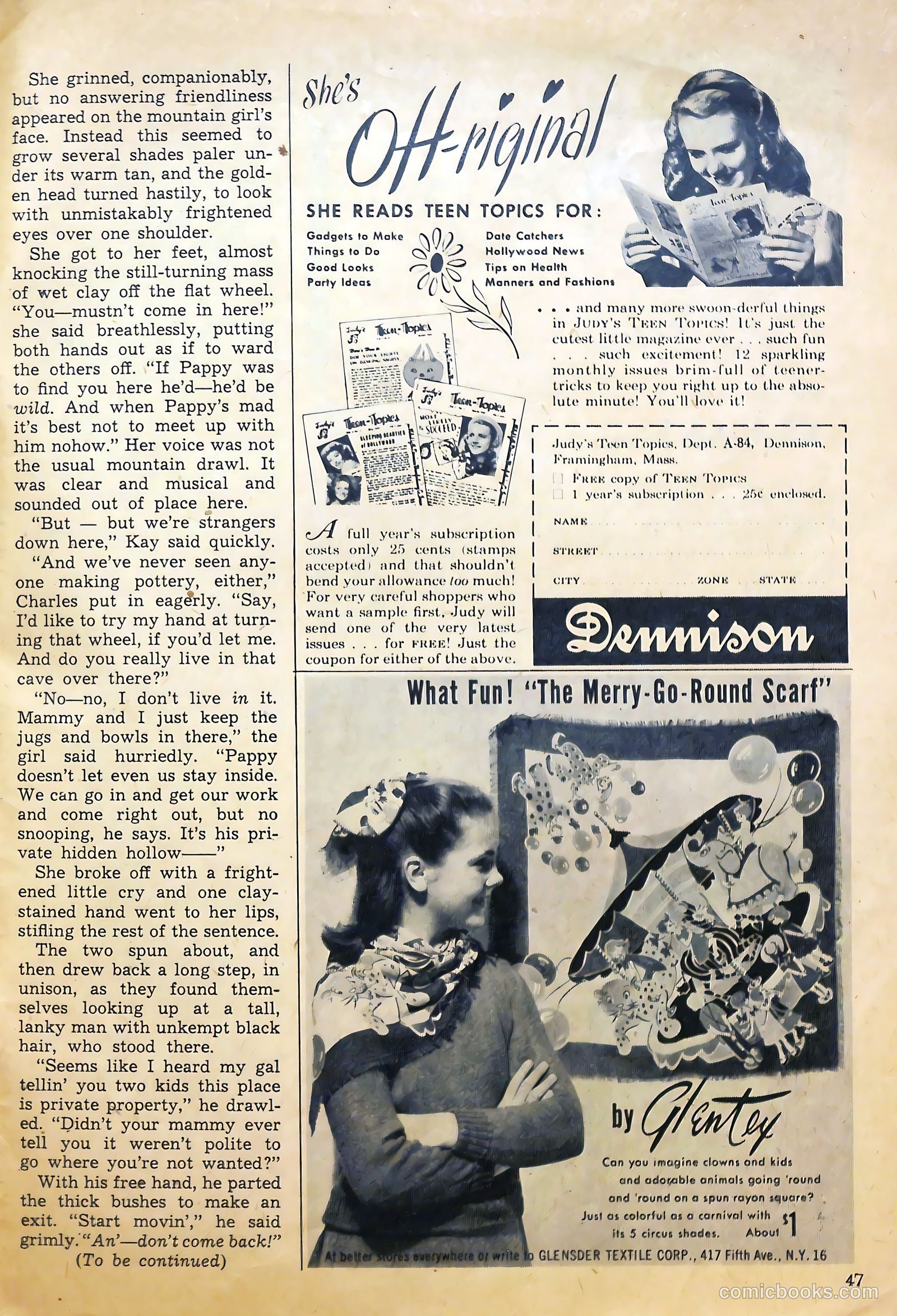 Polly Pigtails #24 (1948) — page 38 of 43