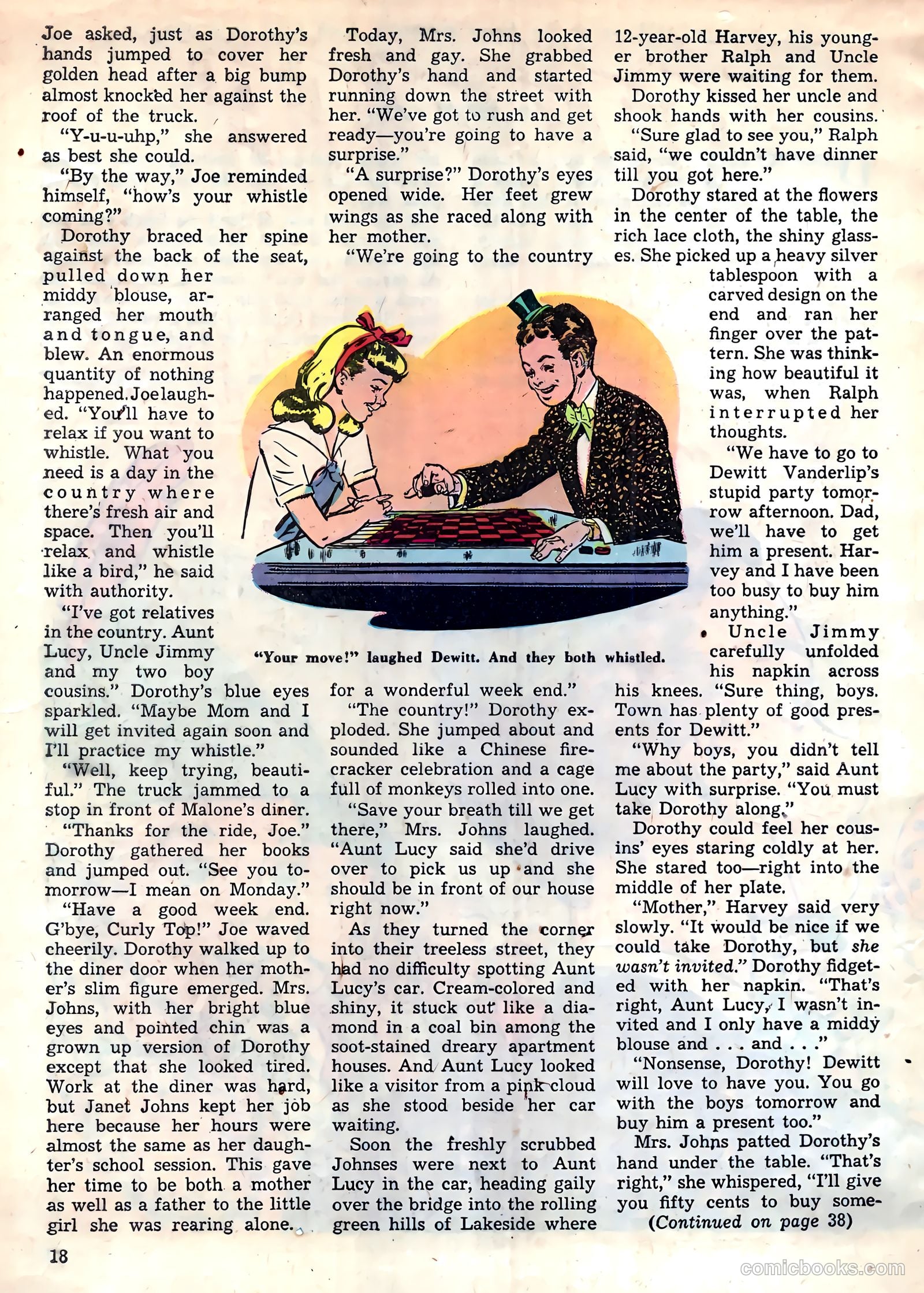 Polly Pigtails #25 (1948) — page 18 of 52