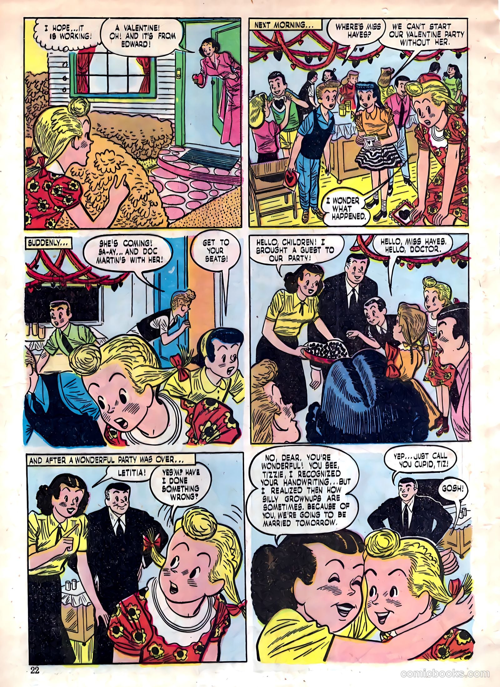 Polly Pigtails #25 (1948) — page 22 of 52