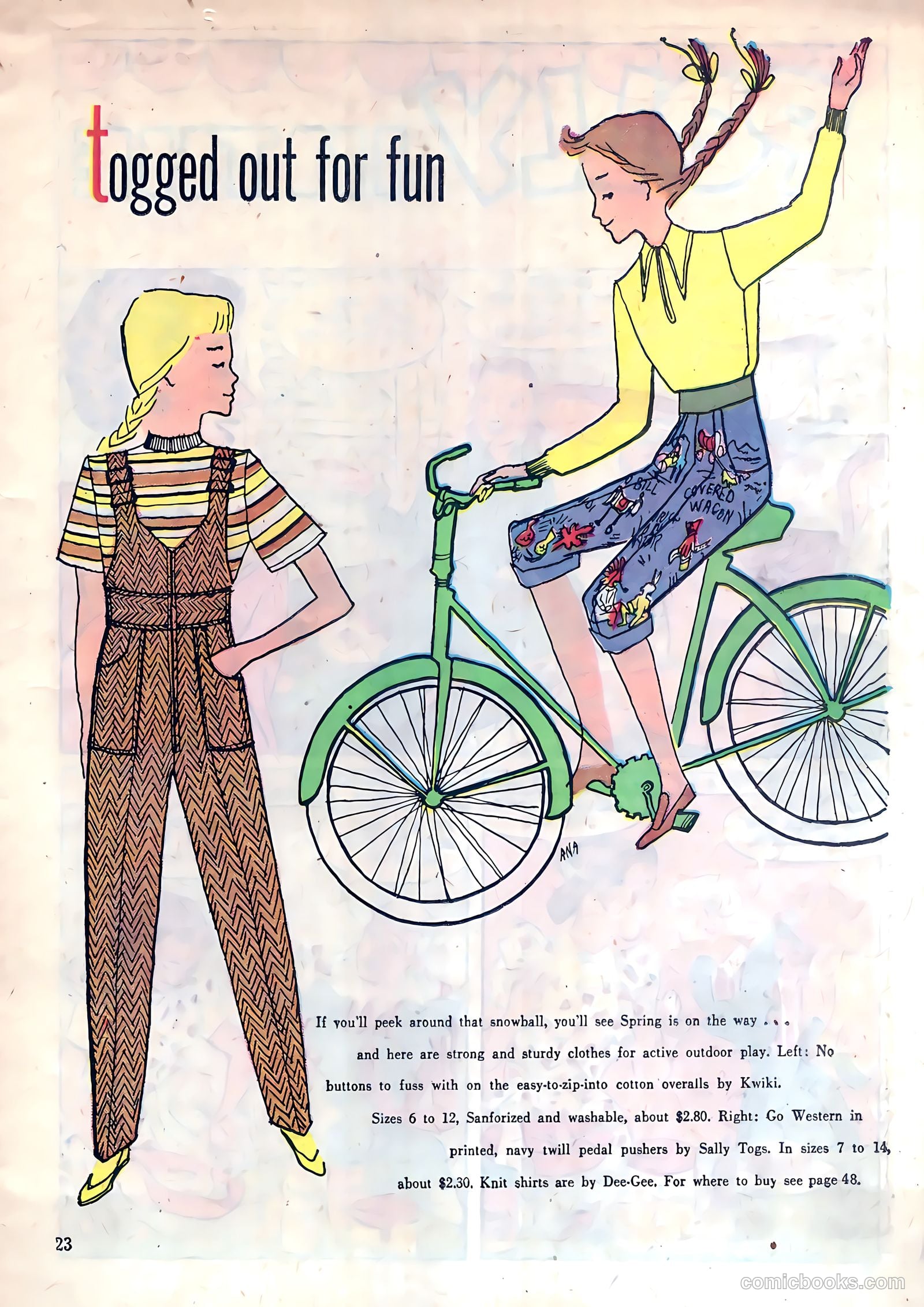 Polly Pigtails #25 (1948) — page 23 of 52