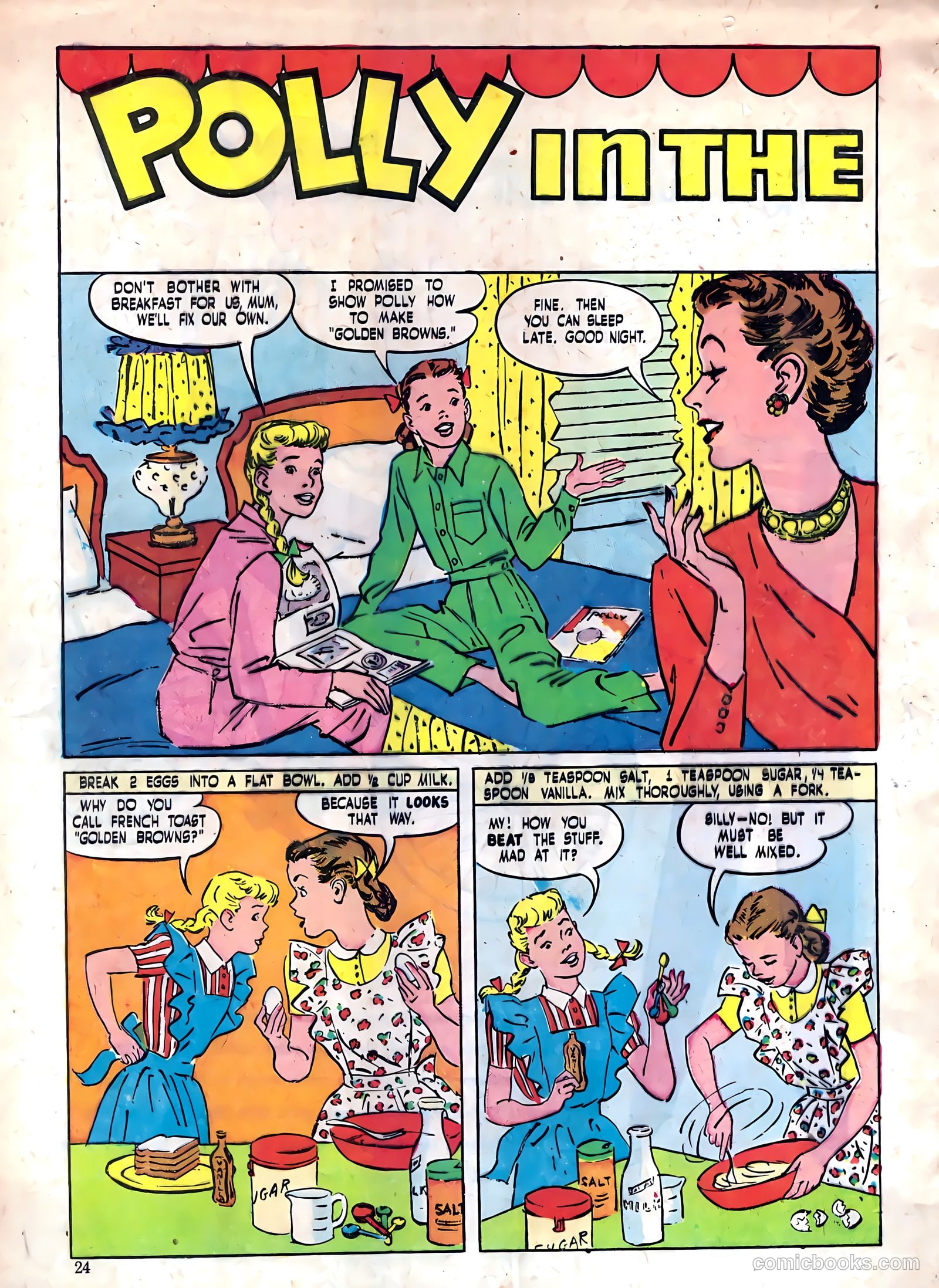 Polly Pigtails #25 (1948) — page 24 of 52