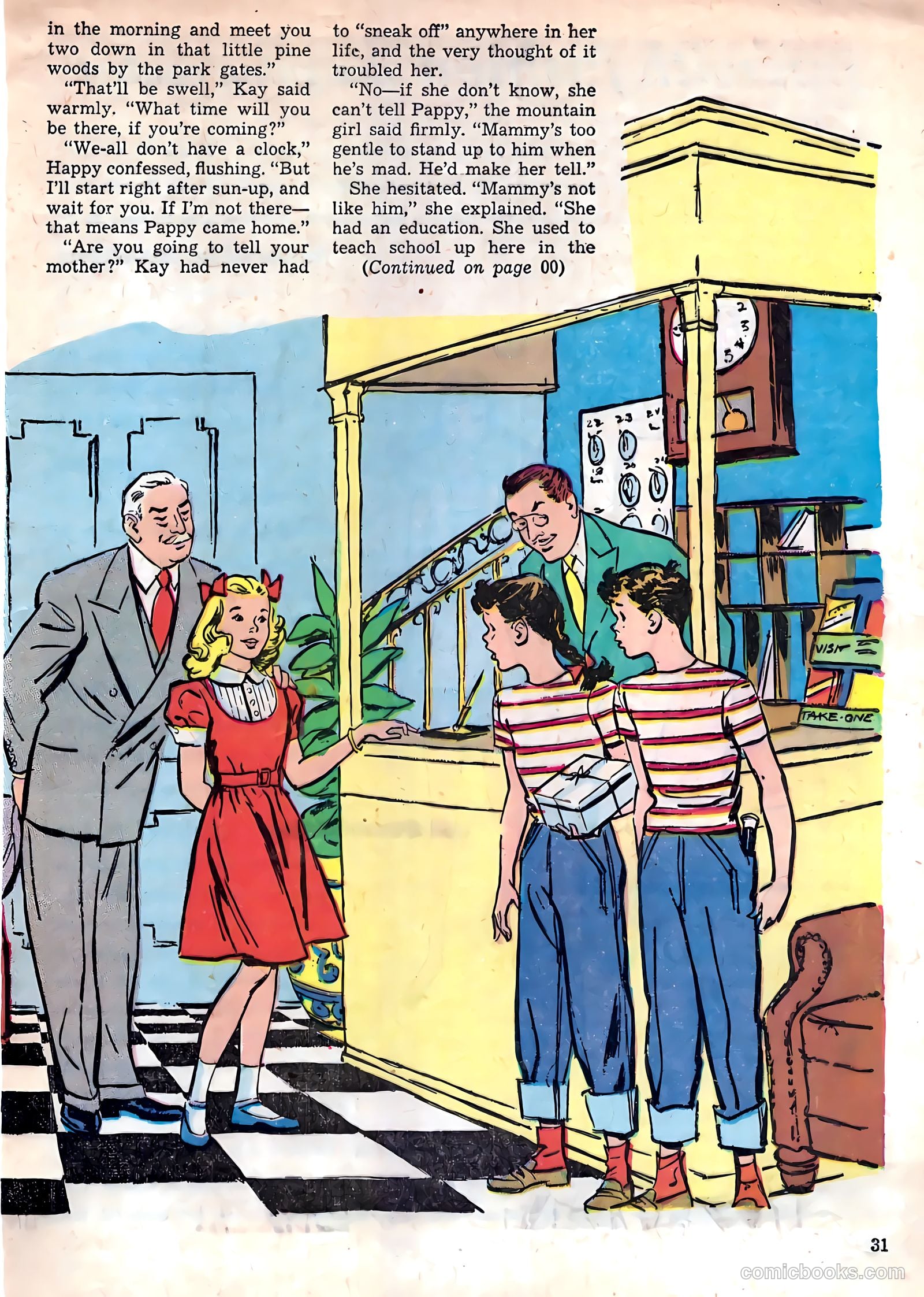 Polly Pigtails #25 (1948) — page 31 of 52