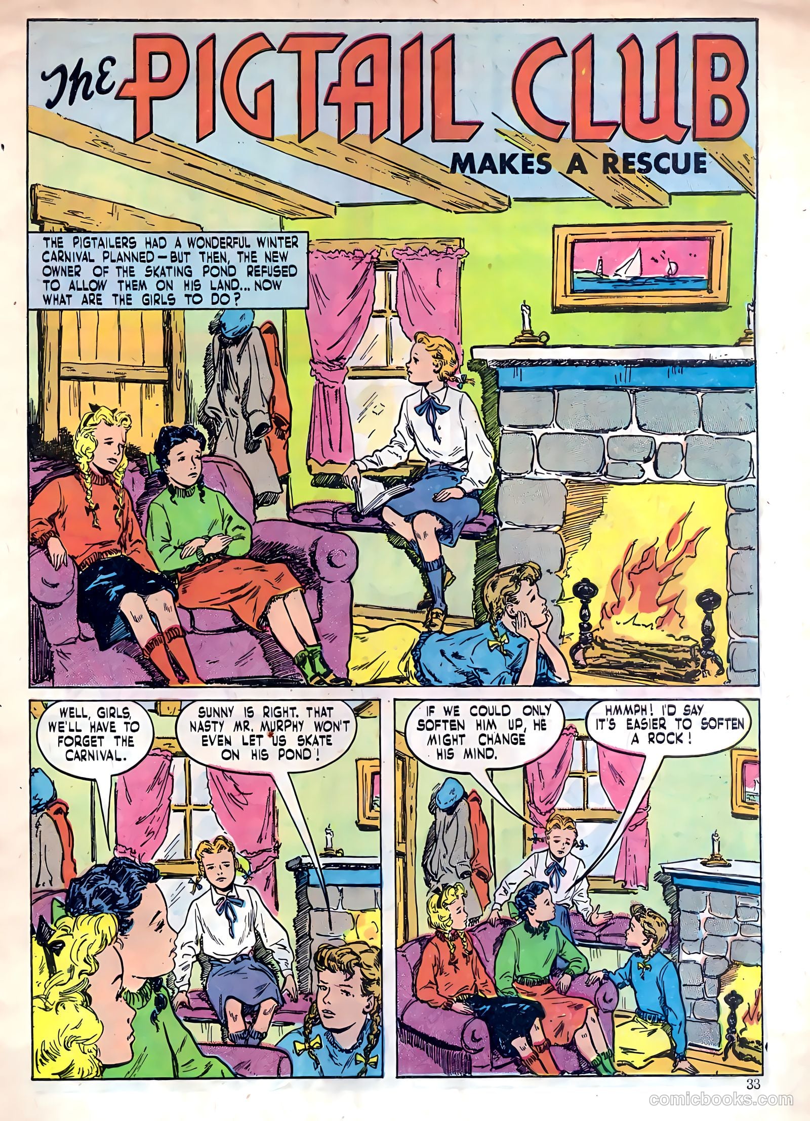 Polly Pigtails #25 (1948) — page 33 of 52