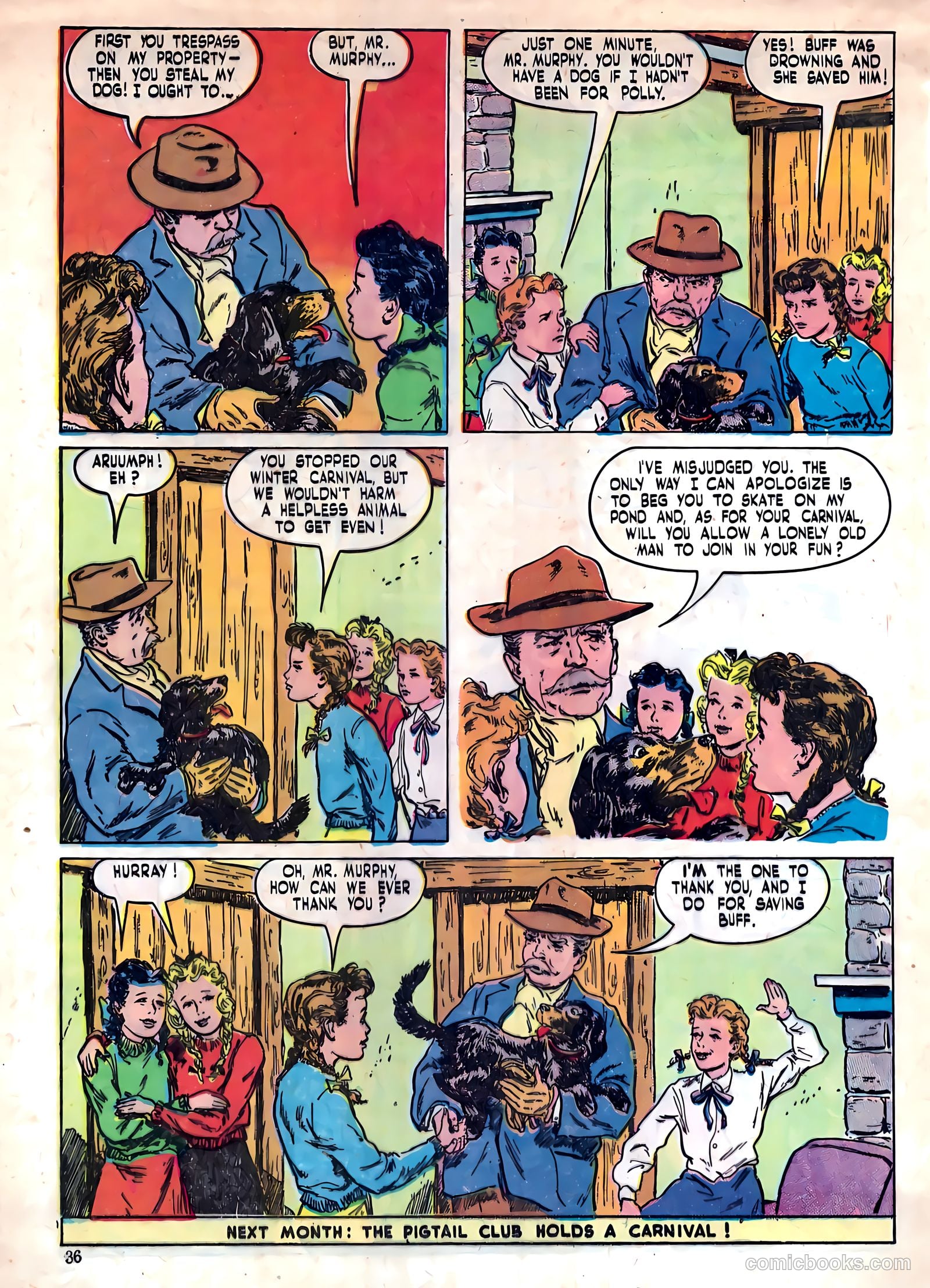 Polly Pigtails #25 (1948) — page 36 of 52