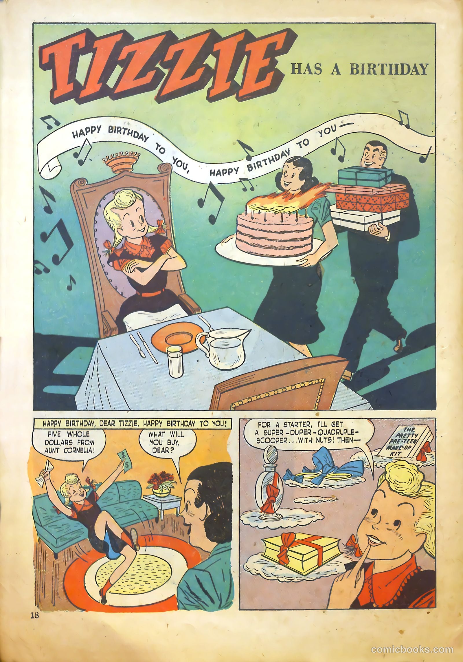 Polly Pigtails #26 (1948) — page 18 of 51