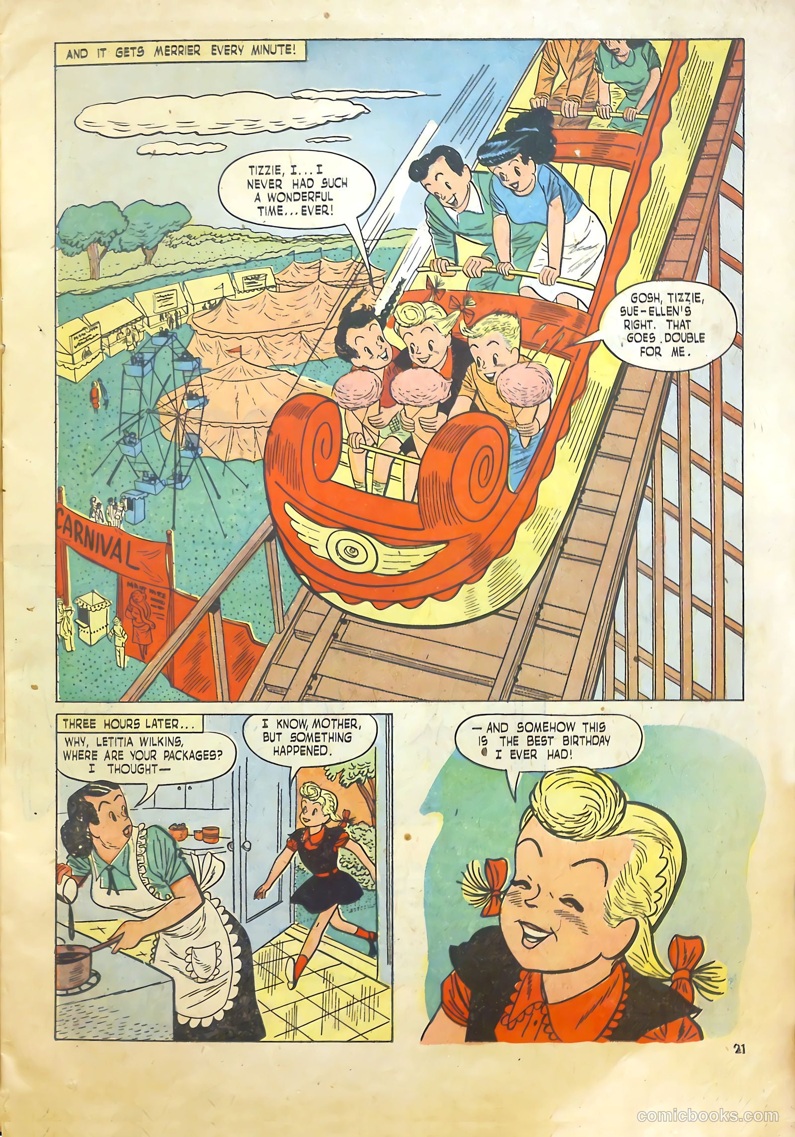 Polly Pigtails #26 (1948) — page 21 of 51