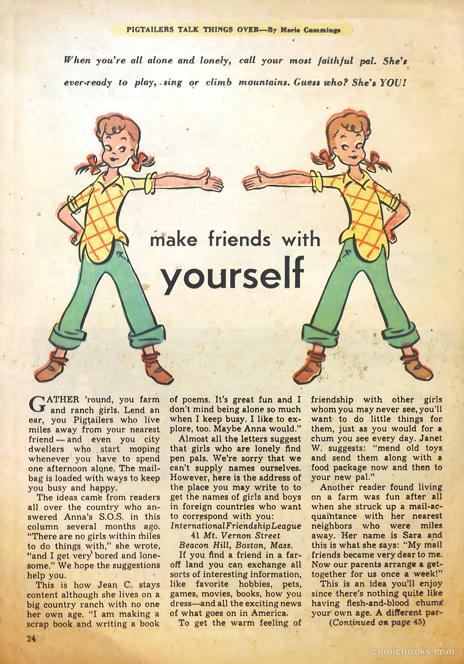 Polly Pigtails #26 (1948) — page 24 of 51