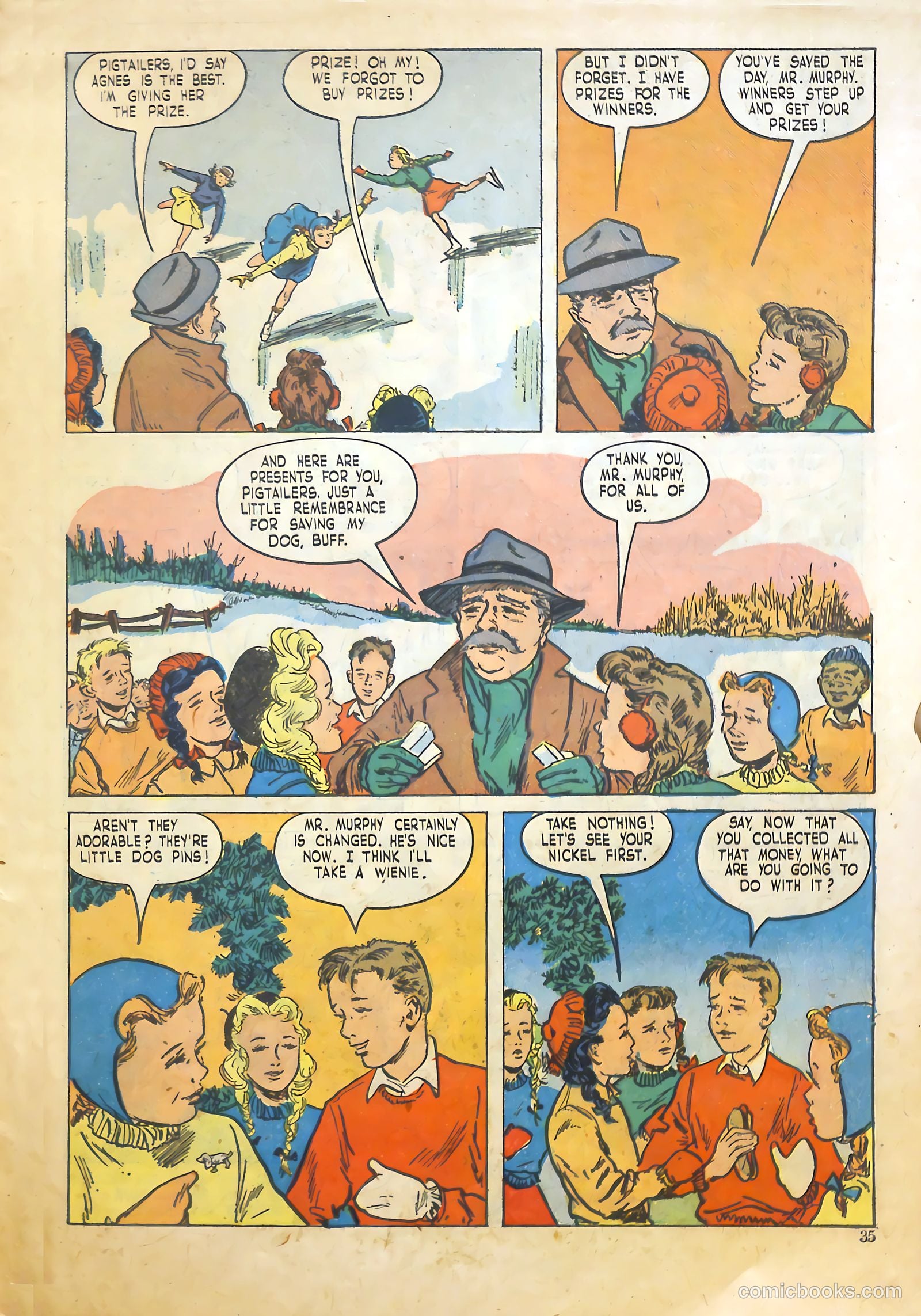 Polly Pigtails #26 (1948) — page 34 of 51