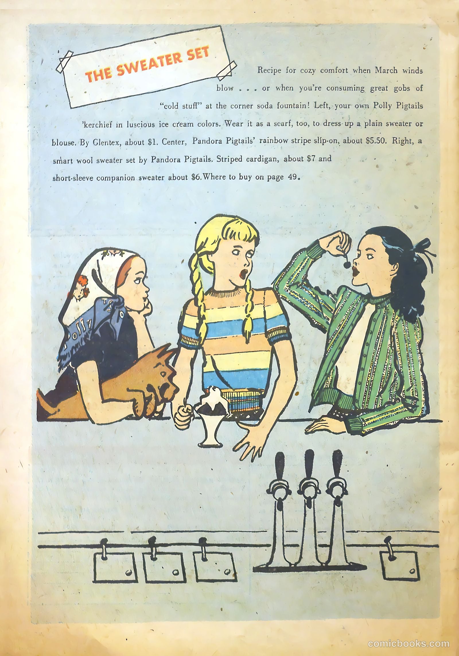 Polly Pigtails #26 (1948) — page 37 of 51